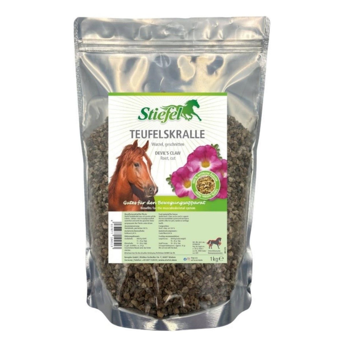 EPONA Tierpräparate STIEFEL - Teufelskralle geschnitten 1 kg