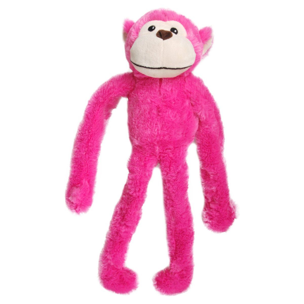 Flamingo Tierkuscheltier Hundespielzeug Plüschtier Affe pink günstig online kaufen