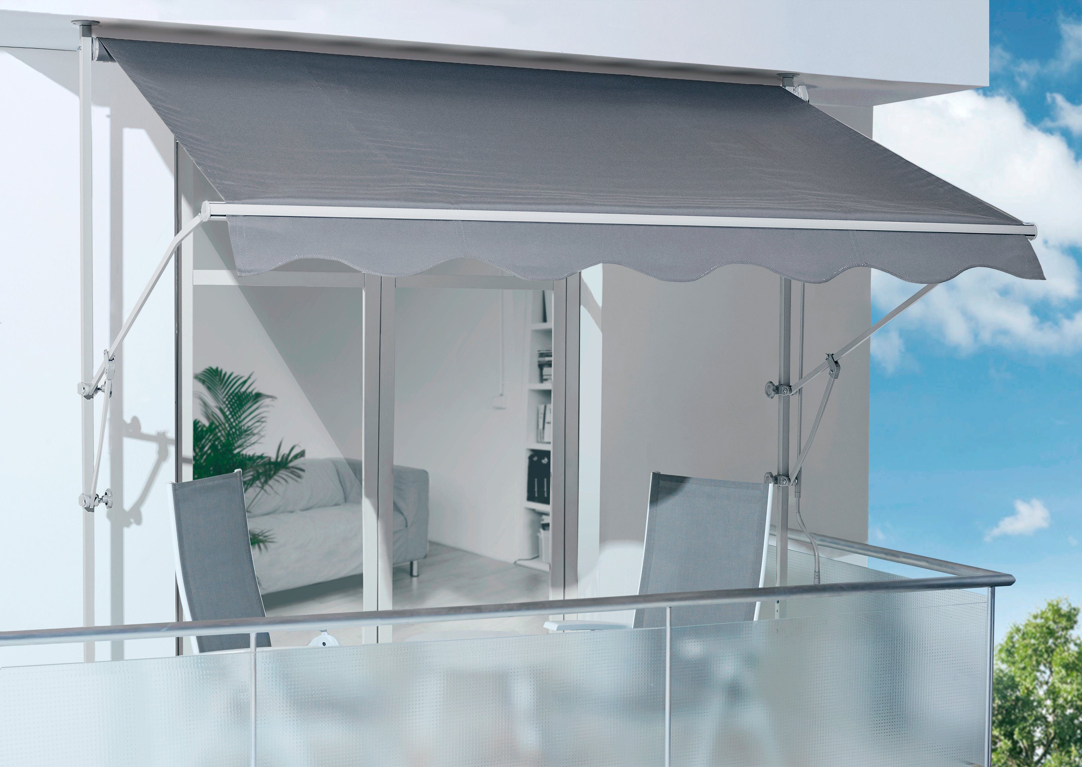 Spettmann Klemmmarkise LINE 250 cm Breite, günstig online kaufen