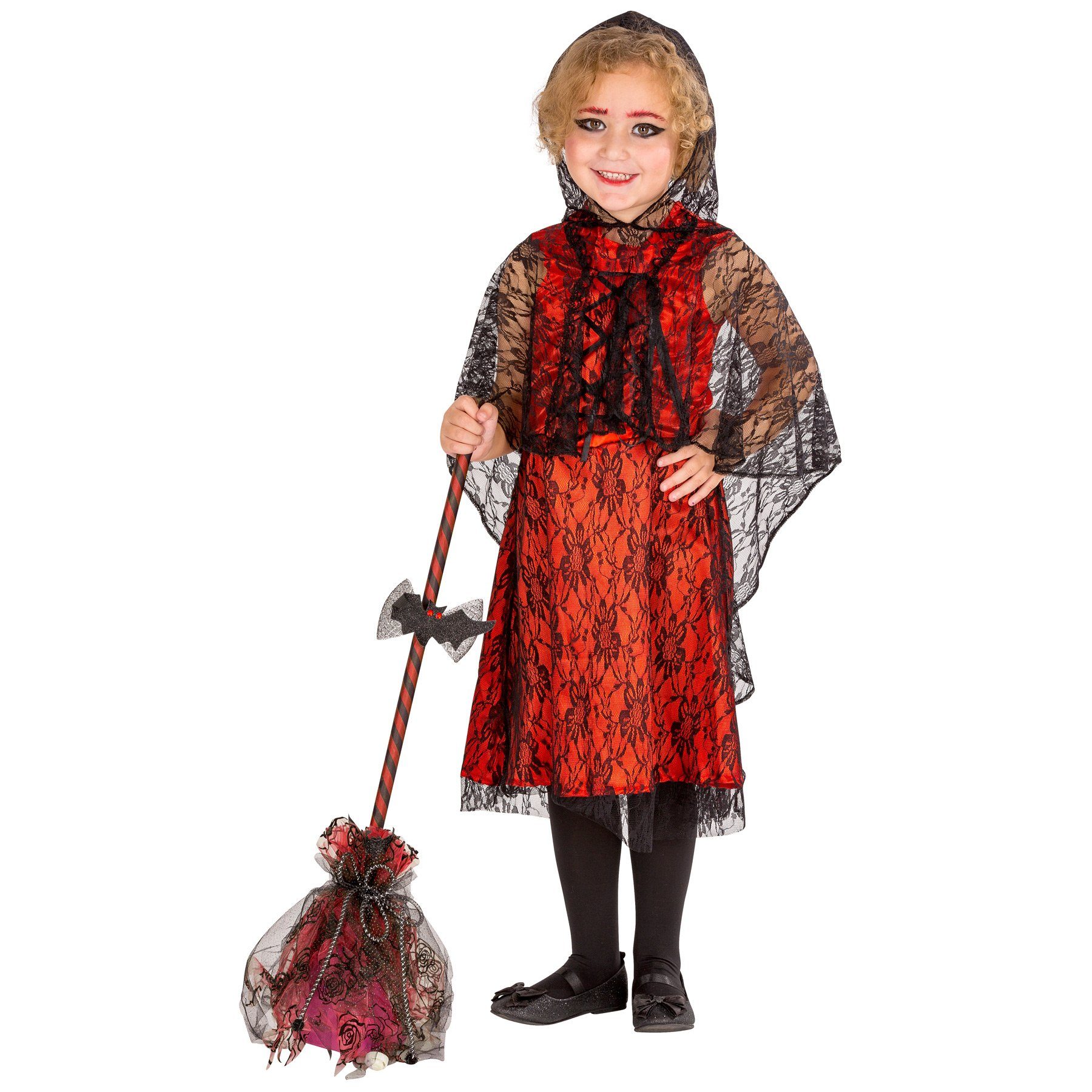 dressforfun Vampir-Kostüm Mädchenkostüm Vampir Lady, Schönes Kleidchen