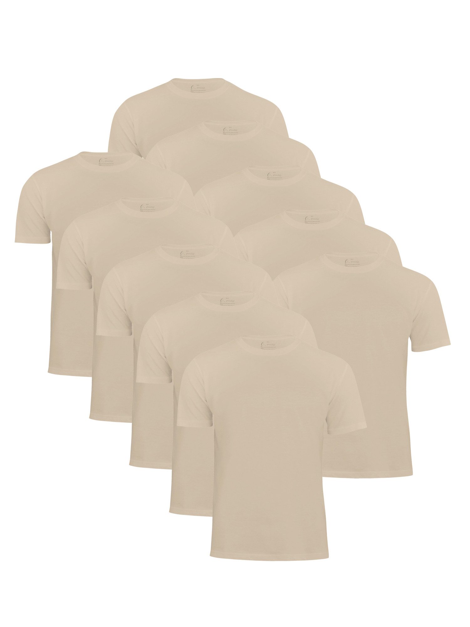 Cotton Prime® T-Shirt Basic O-Neck (10-tlg) günstig online kaufen