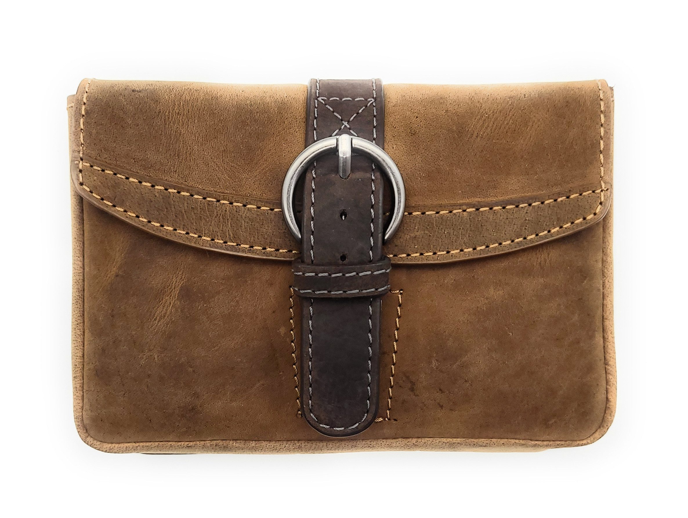 JOCKEY CLUB Gürteltasche Tiamo Hüfttasche aus Hunterleder – stilvoll & funktional, Echtleder, Steckschloss, Gürtelbefestigung, ideal für den Alltag