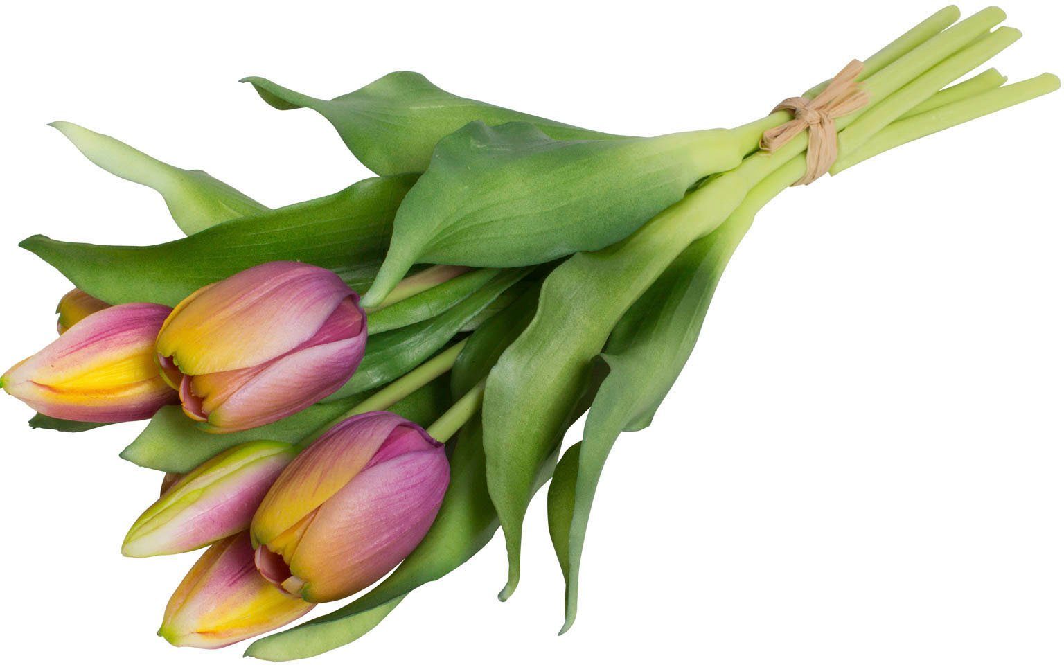 Kunstblume Willa Tulpe, Botanic-Haus, Höhe 32 cm, Tulpenbündel im 7er-Set günstig online kaufen