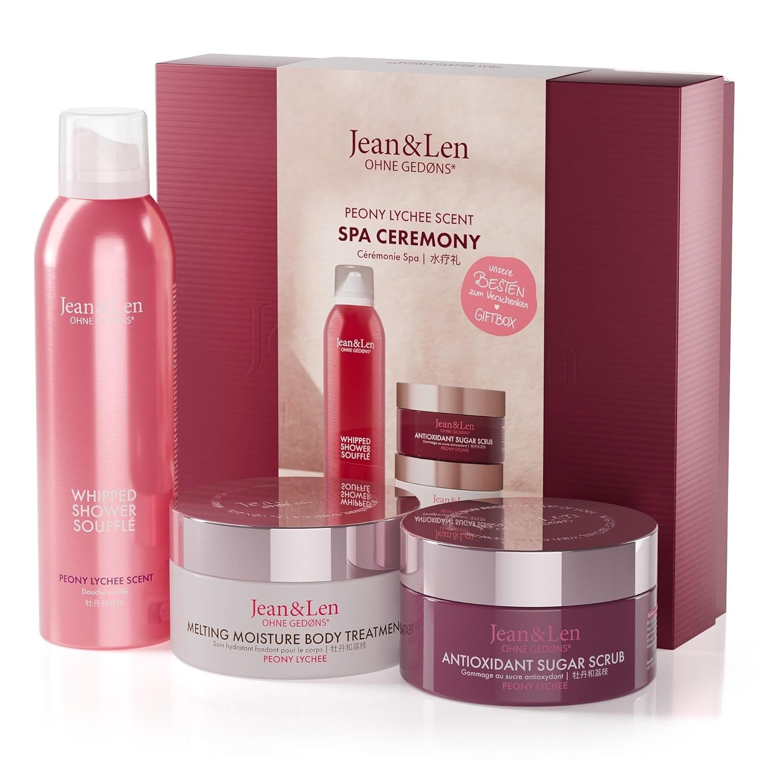 Jean & Len ohne Gedons* Уход за кожей-Set Spa Ceremony Geschenkbox mit 3 hochwertigen Produkten