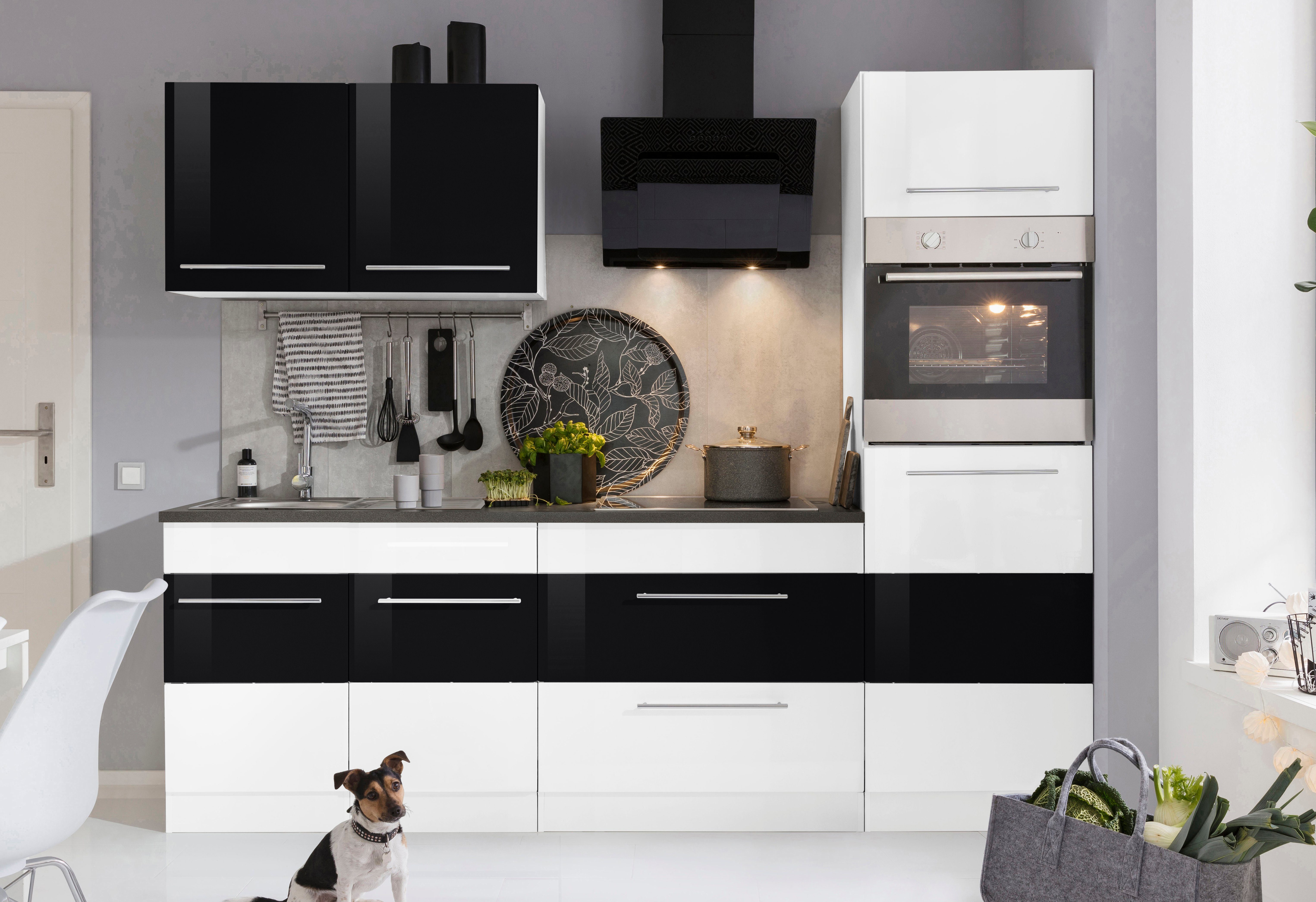 KOCHSTATION Küchenzeile KS-Trient, Breite 240 cm, günstig online kaufen