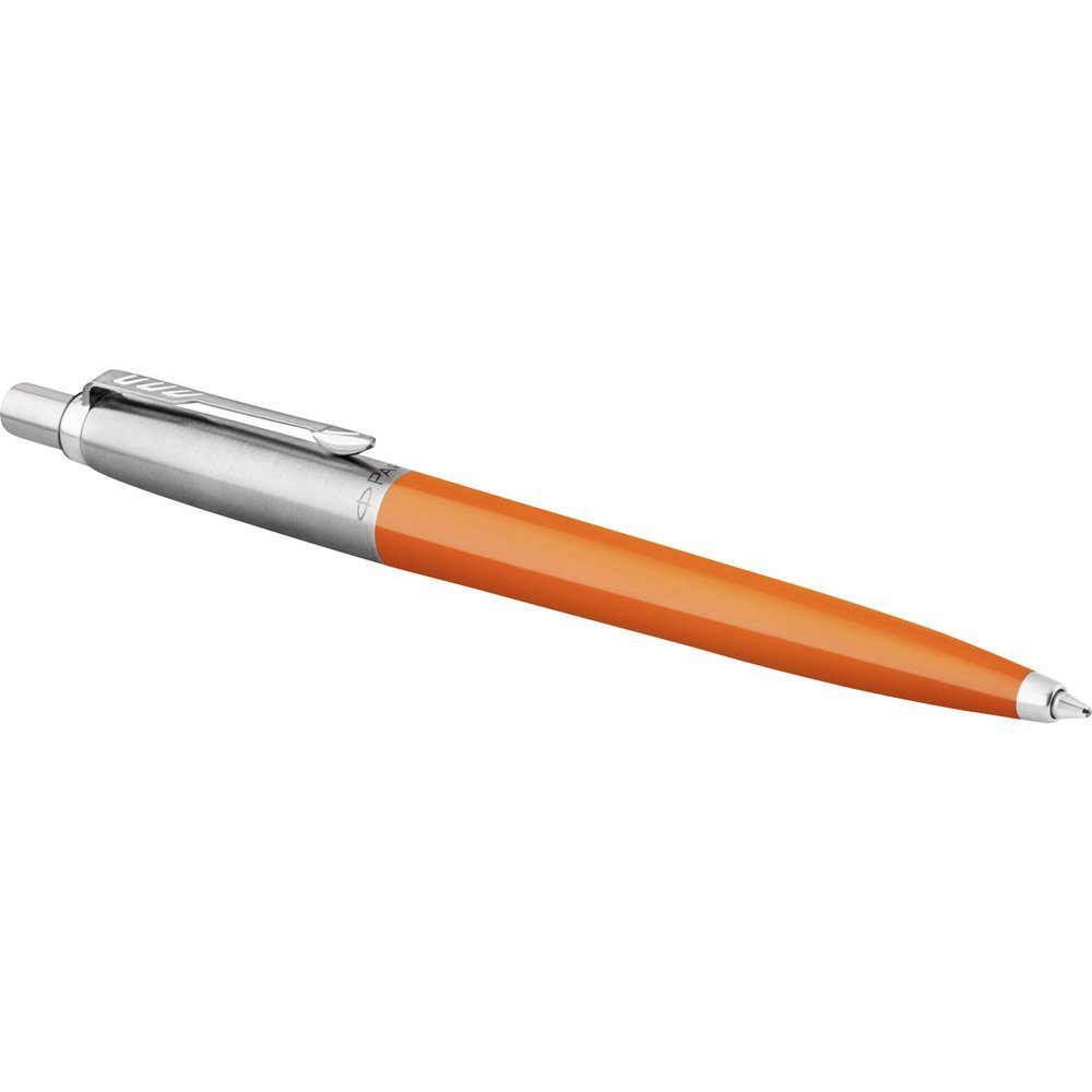 Parker Druckkugelschreiber Parker Pen Kugelschreiber Jotter Orange 2076054 Schreibfarbe: Blau