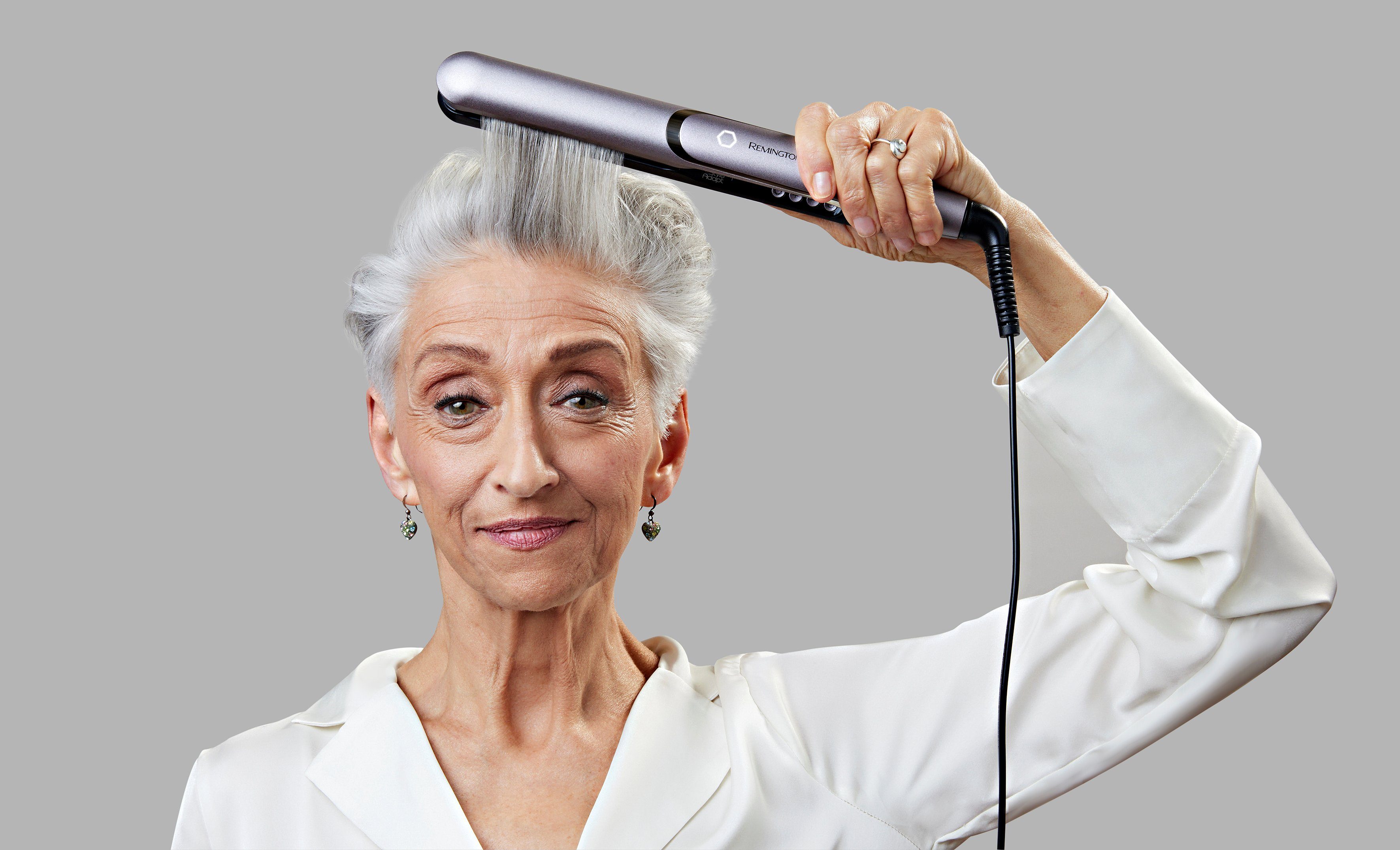 Remington Glätteisen PROluxe You™ S9880 Keramik-Beschichtung, lernfähiger Haarglätter, Memory Funktion, 2 StyleAdapt™ Nutzerprofile lila
