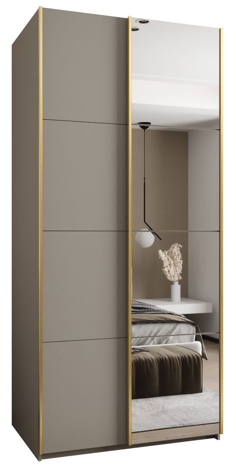 ABIKS MÖBEL Schwebetürenschrank LUX 3 hoher günstig online kaufen