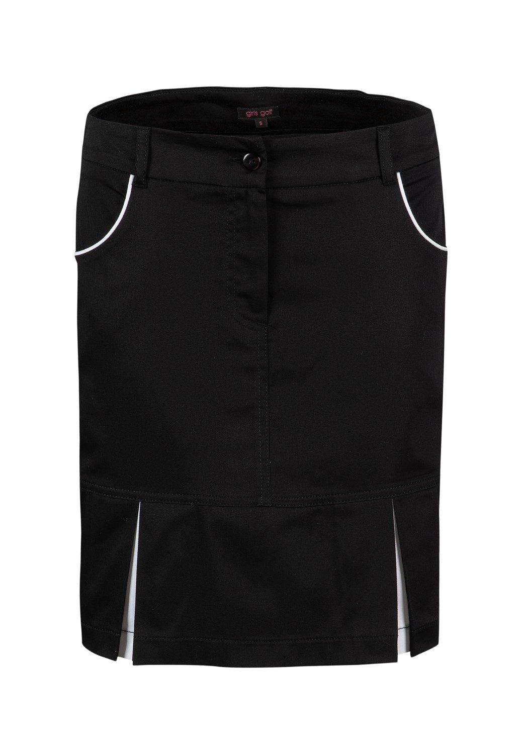 girls golf Skort Girls Golf Skort Rosy Schwarz Damen XL