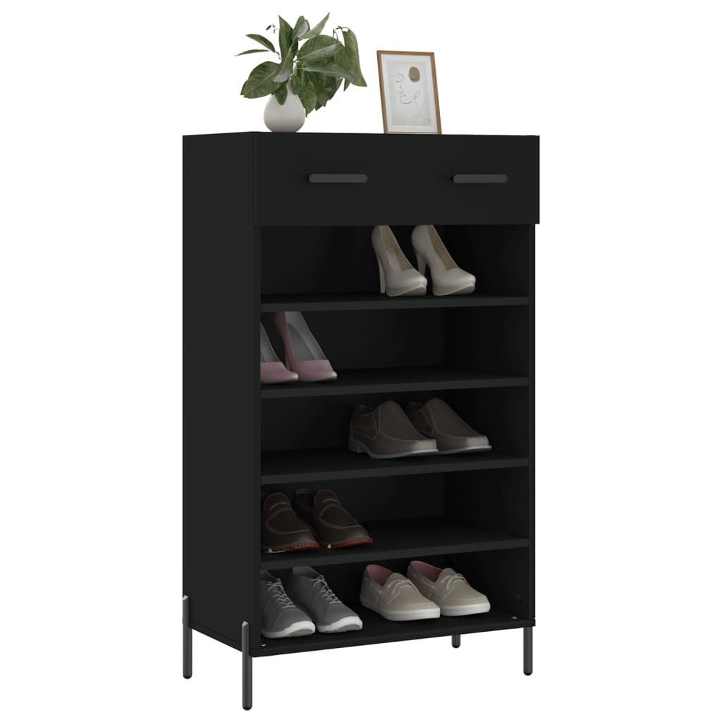 vidaXL Schuhschrank Schuhschrank Schwarz 60x35x105 cm günstig online kaufen