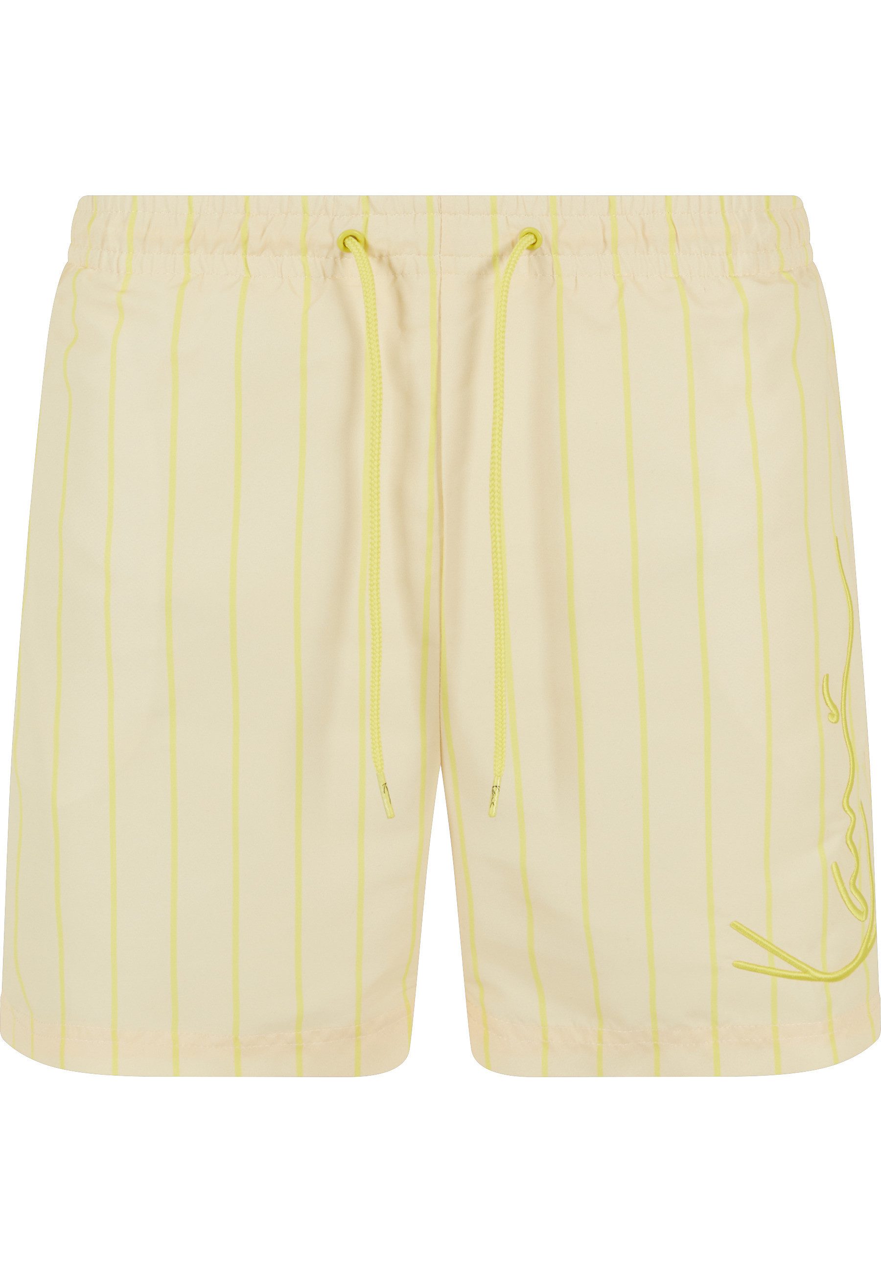 Badeshorts Karl Kani Herren KM241-054-1 Signature Pinstripe Swim Shorts