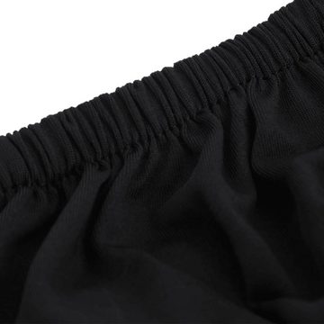 Stuhlhusse Stretch-Sofahusse Schwarz Polyester-Jersey Schonbezug, vidaXL