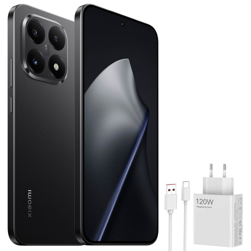 Xiaomi 15T 12+256GB Smartphone & 120W HyperCharge Handy (50 MP Kamera)