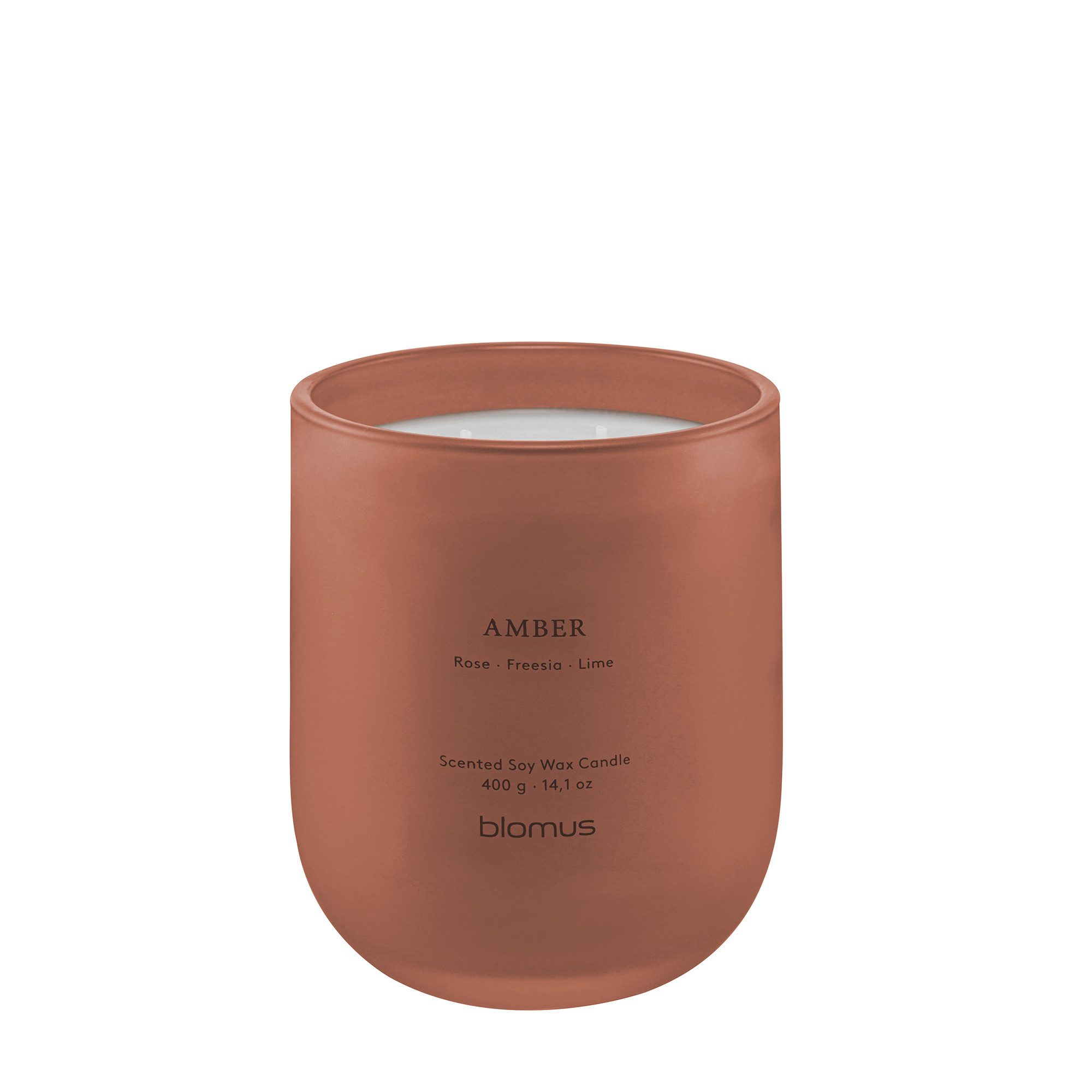 blomus Duftkerze -TUOKSU- Raumduft Kerze, Deko Kerze: Modernes Design aus Glas (1-tlg), Frische Düfte, Natürlicher Sojawachs, Ruhig & entspannend