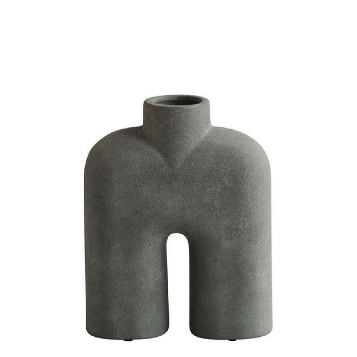 101 Copenhagen Skulptur Vase Cobra Tall Dark Grey (23cm)