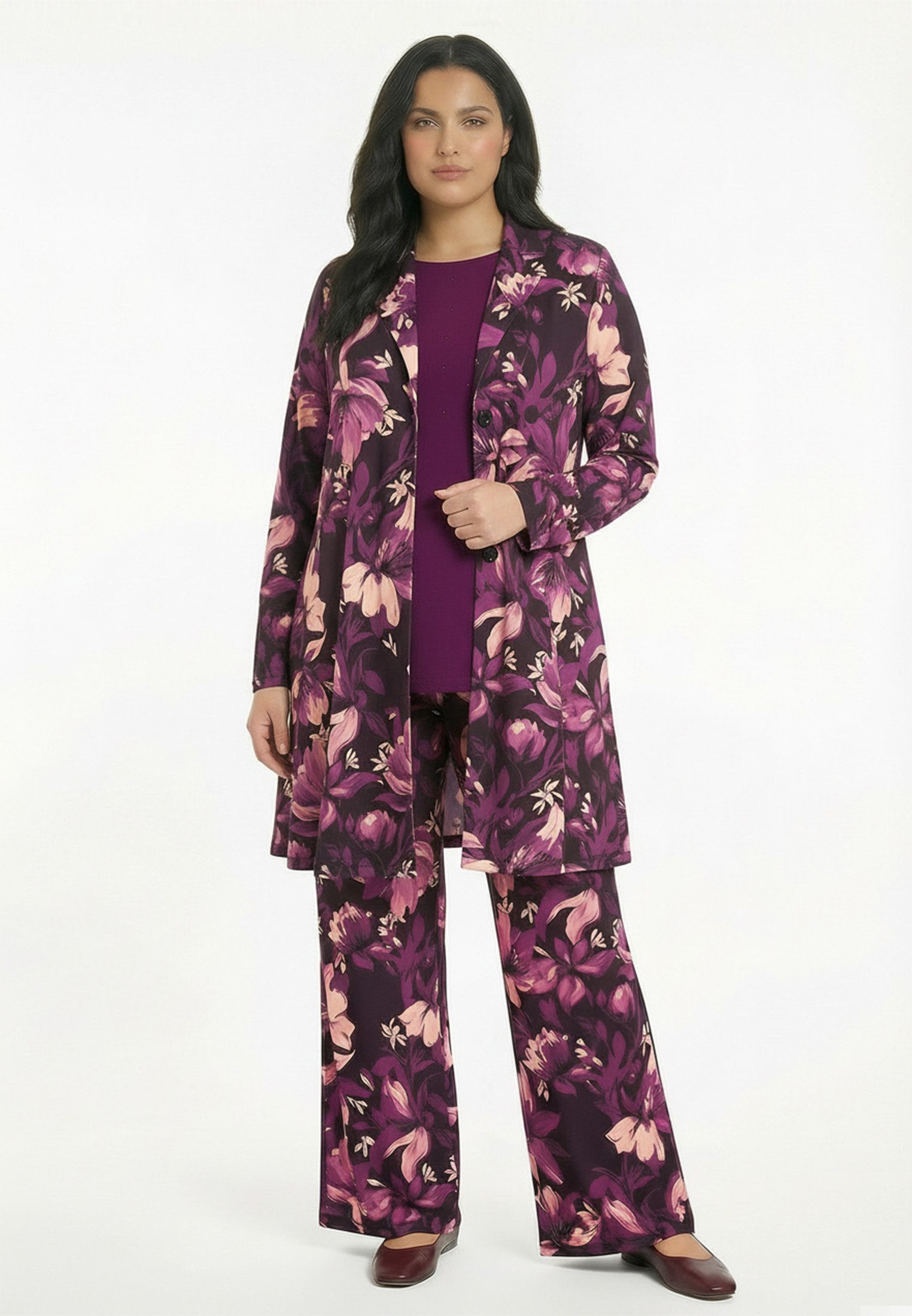 YOEK Bootcuthose Damen Hose Flare Fit