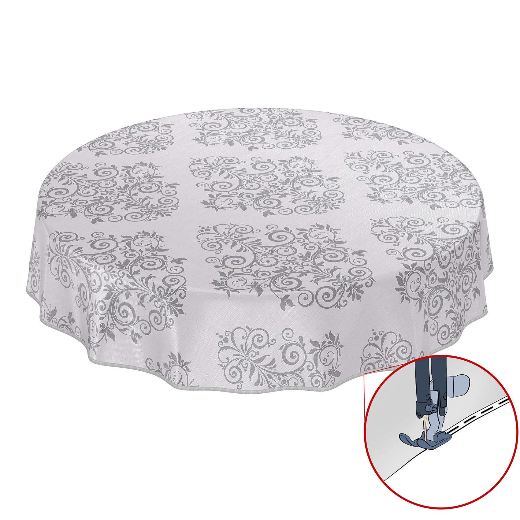 ANRO Tischdecke Wachstuchtischdecke abwaschbar auch für Garten (Einzelstück günstig online kaufen