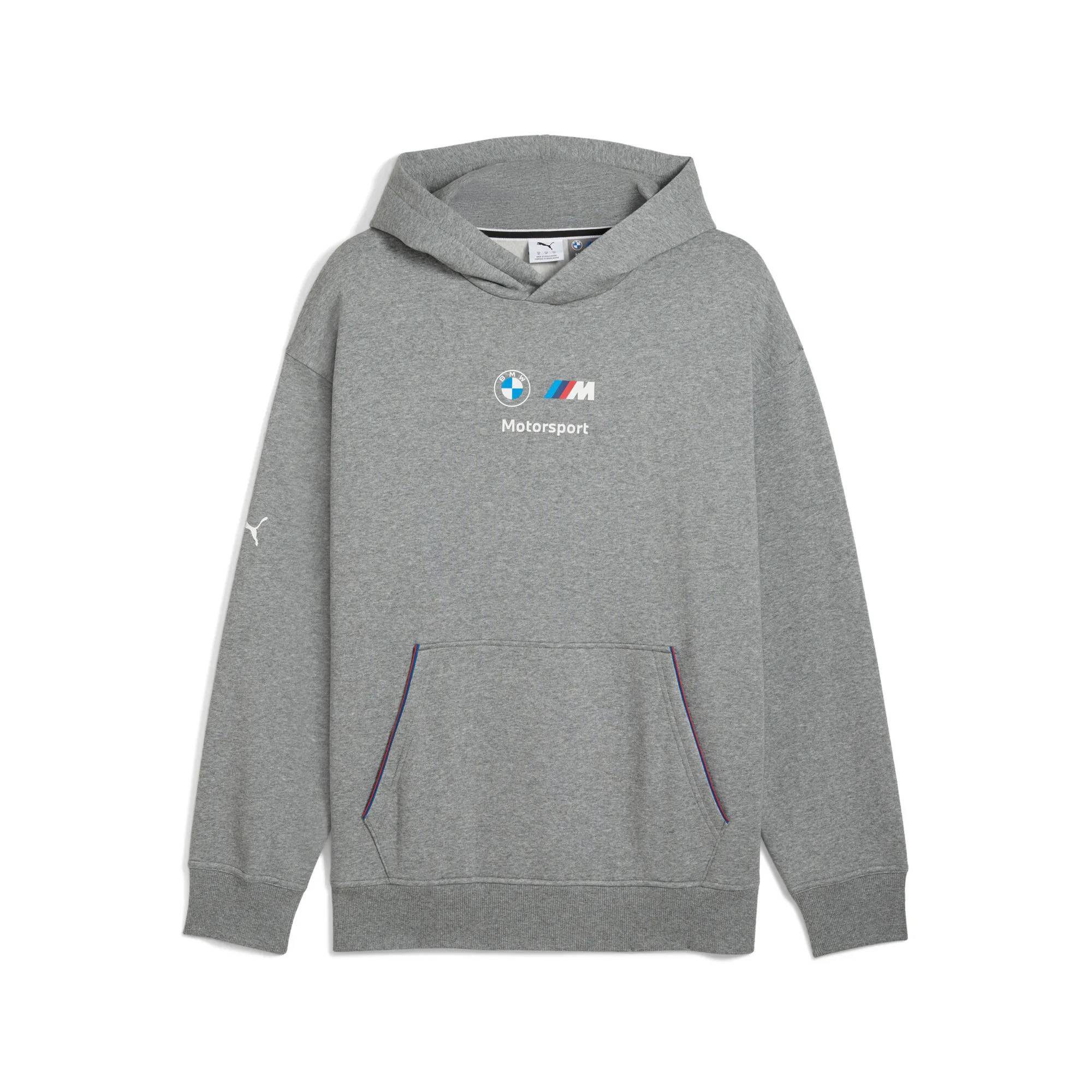 BMW Kapuzenpullover BMW M Motorsport Kapuzenpullover "Essential" Puma -grau