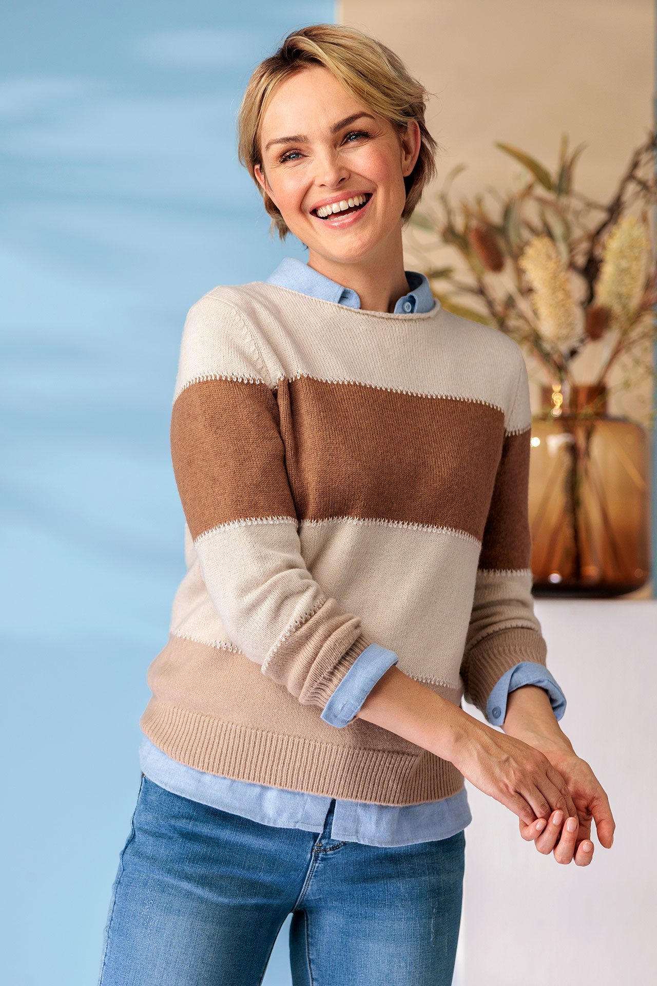 Barbara Lebek Rundhalspullover