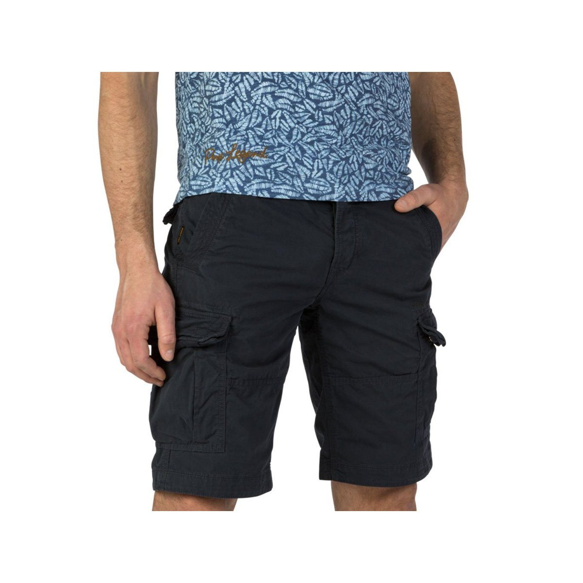 PME LEGEND Shorts blau regular (1-tlg)