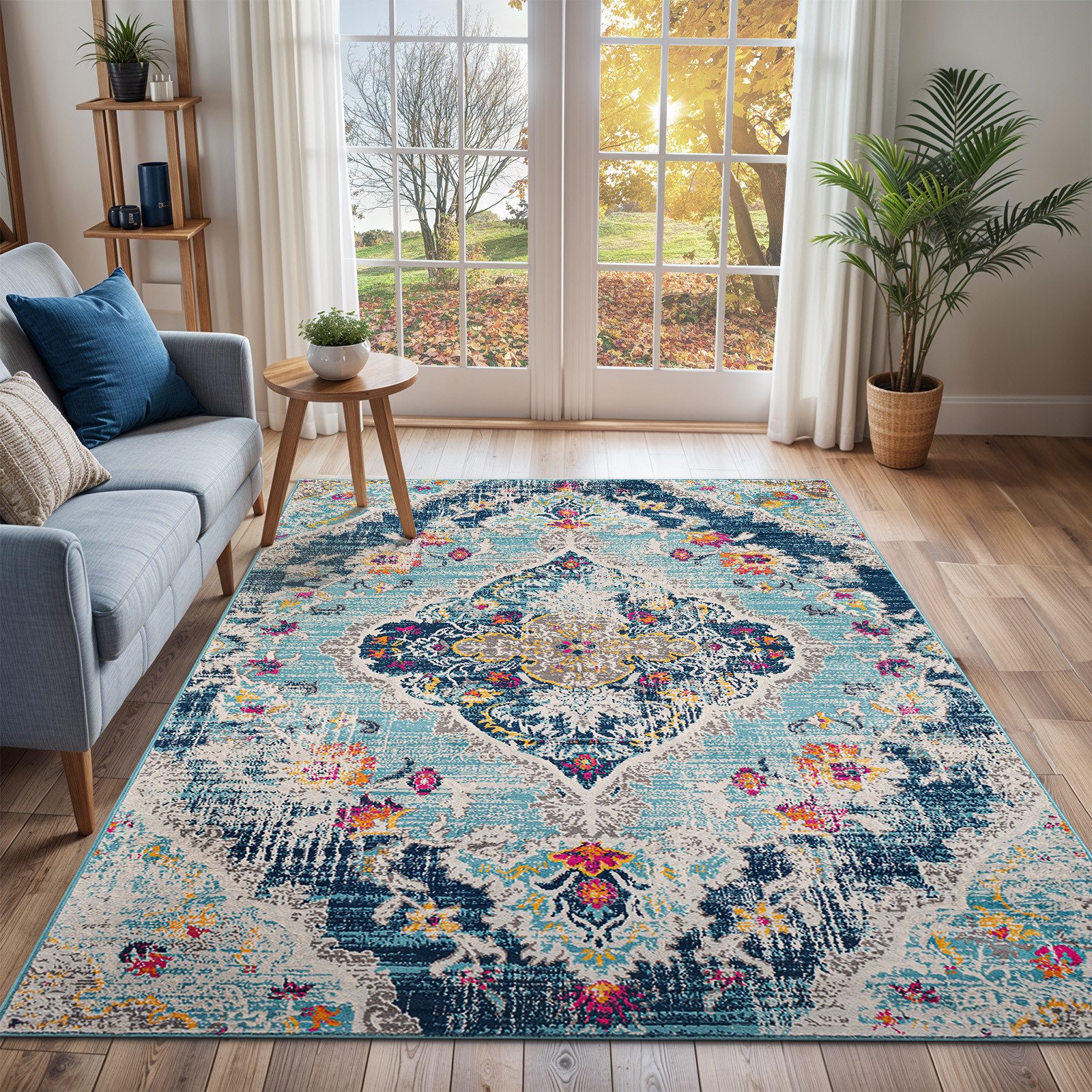Livabliss Teppich ADEN, rechteckig, Höhe: 10 mm