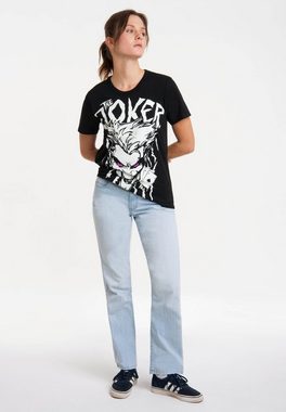 LOGOSHIRT T-Shirt DC Comics - Joker mit lizenziertem Print