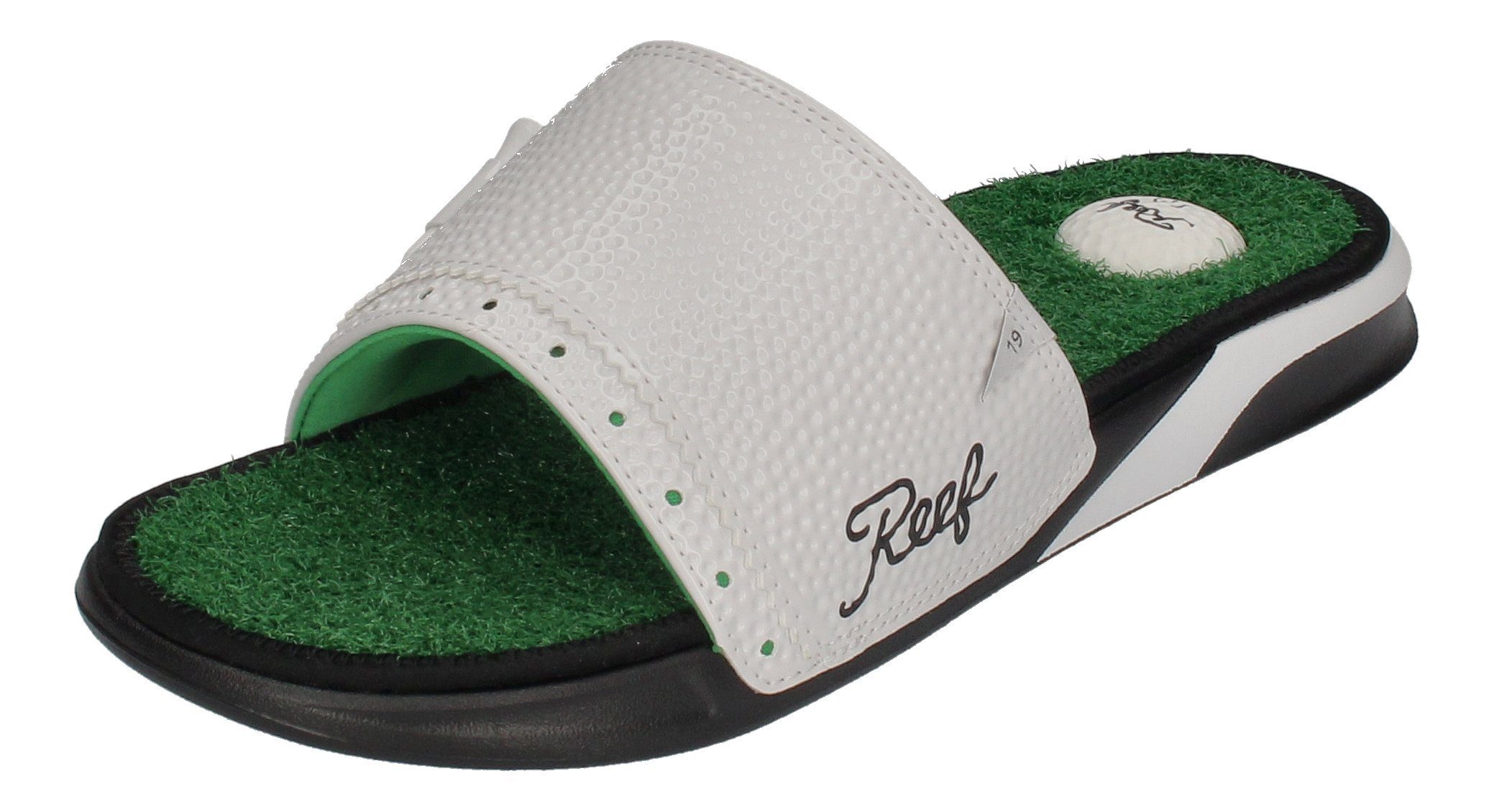 Reef Mulligan SLIDE Badepantolette Green