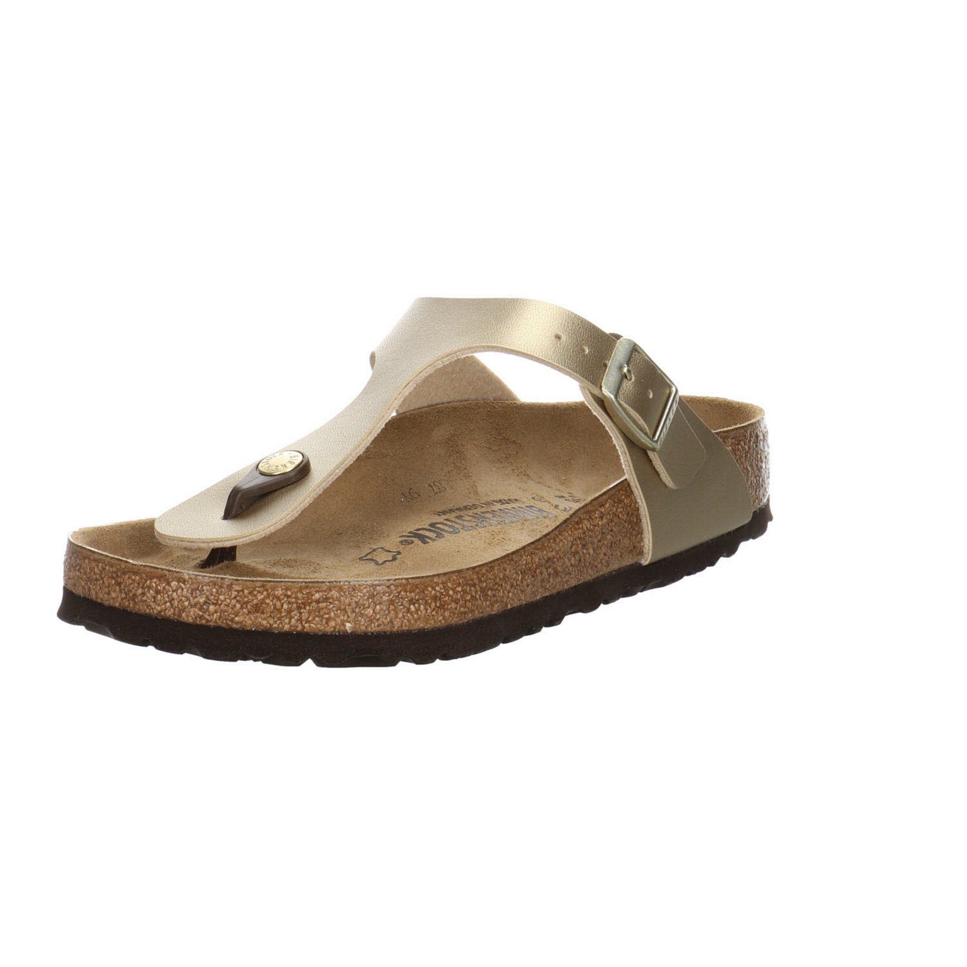 Birkenstock Gizeh Pantolette Fußbett Bequem Freizeit Zehentrenner Synthetik