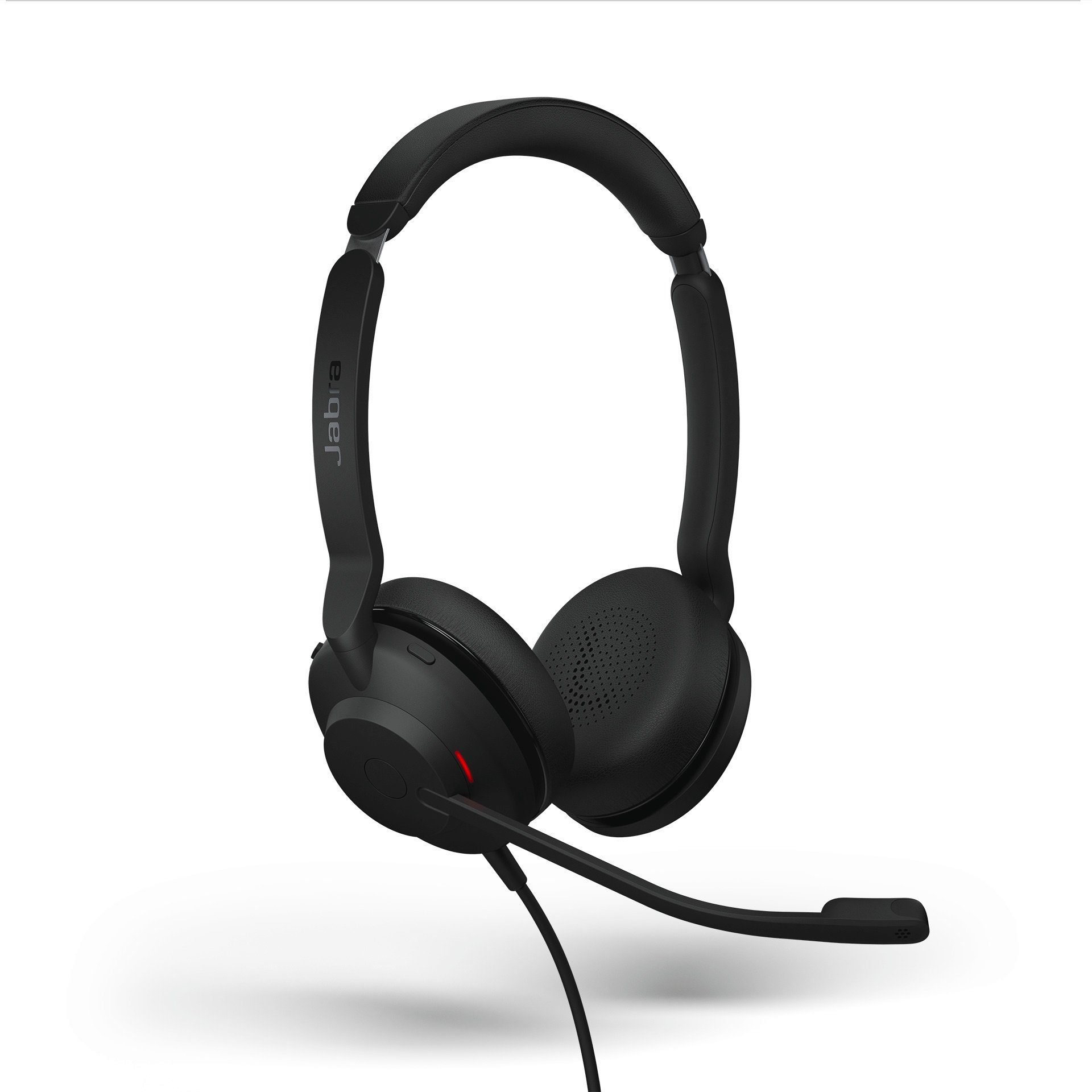 30 Jabra SE (Stereo), für Hintergrundgeräusche bei weniger 2-Mikrofon-Technologie Anrufen Evolve2 Headset USB-C