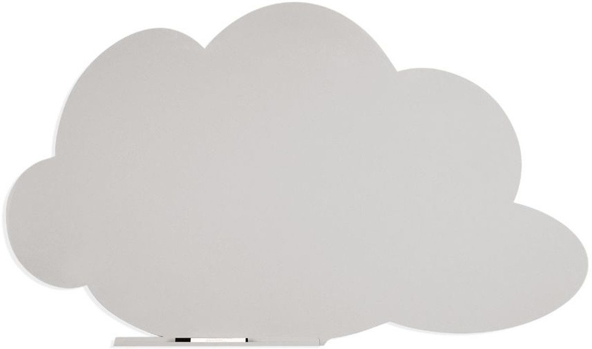 rocada Magnettafel Symbol-Tafel Skinshape Wolke lackiert 100x150cm RAL 7035 lichtgrau