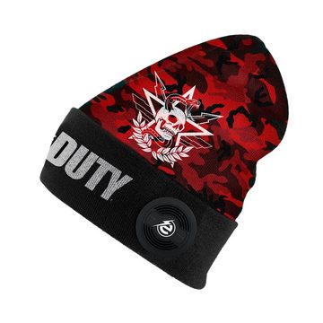 earebel Set Style Dock Beanie Call of Duty Franchise - Camo Red Badges Bluetooth-Lautsprecher