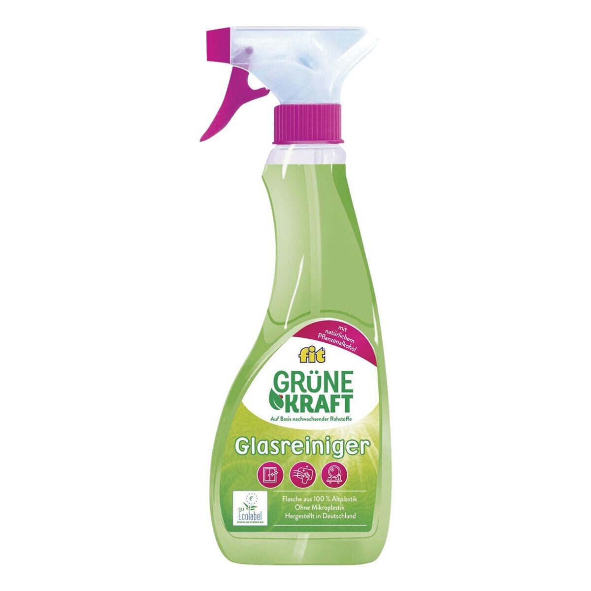 FIT GRUENEKRAFT Grüne Kraft Glasreiniger (500 ml)