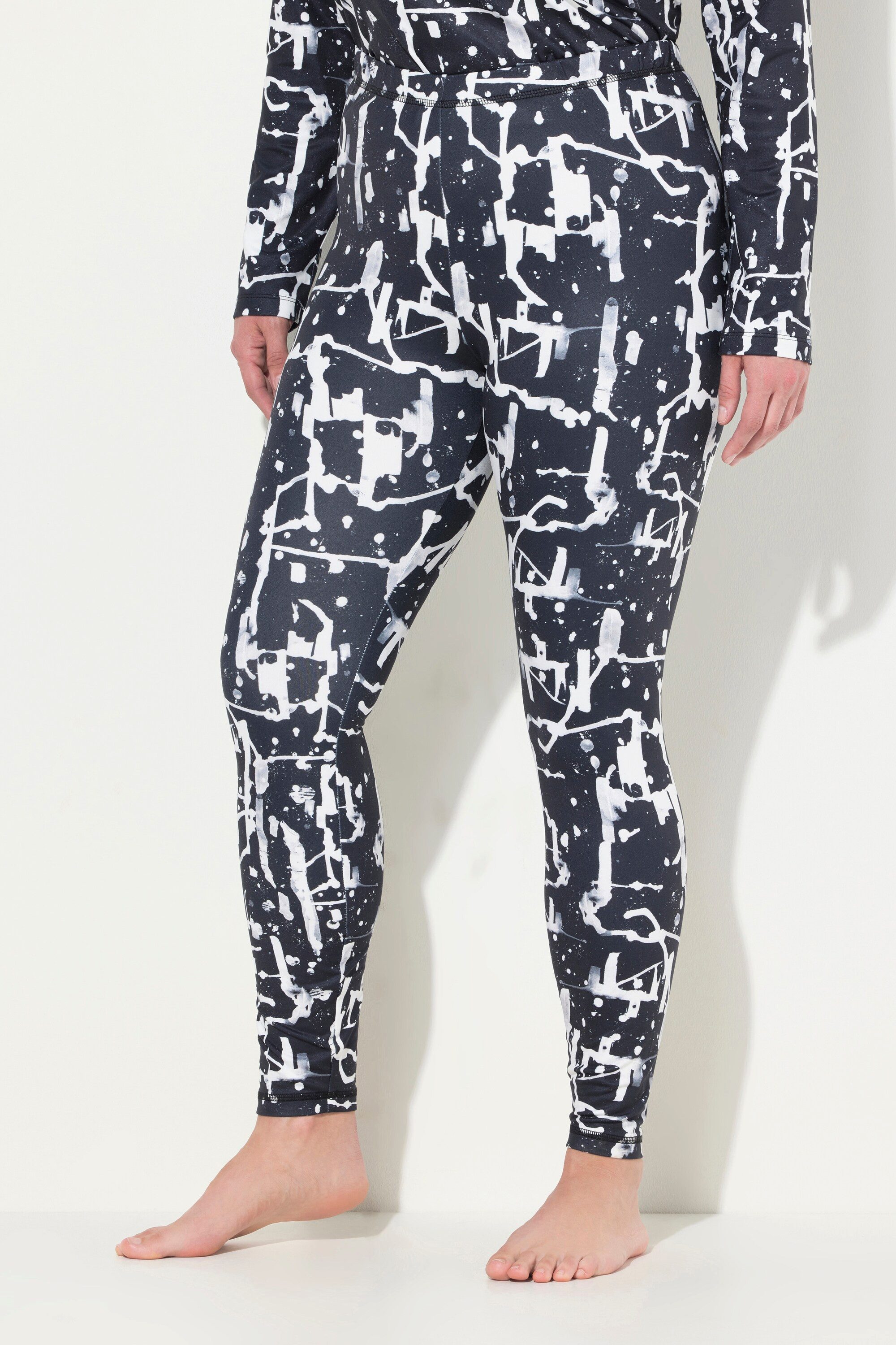Leggings Funktionsleggings bedruckt schnelltrocknend