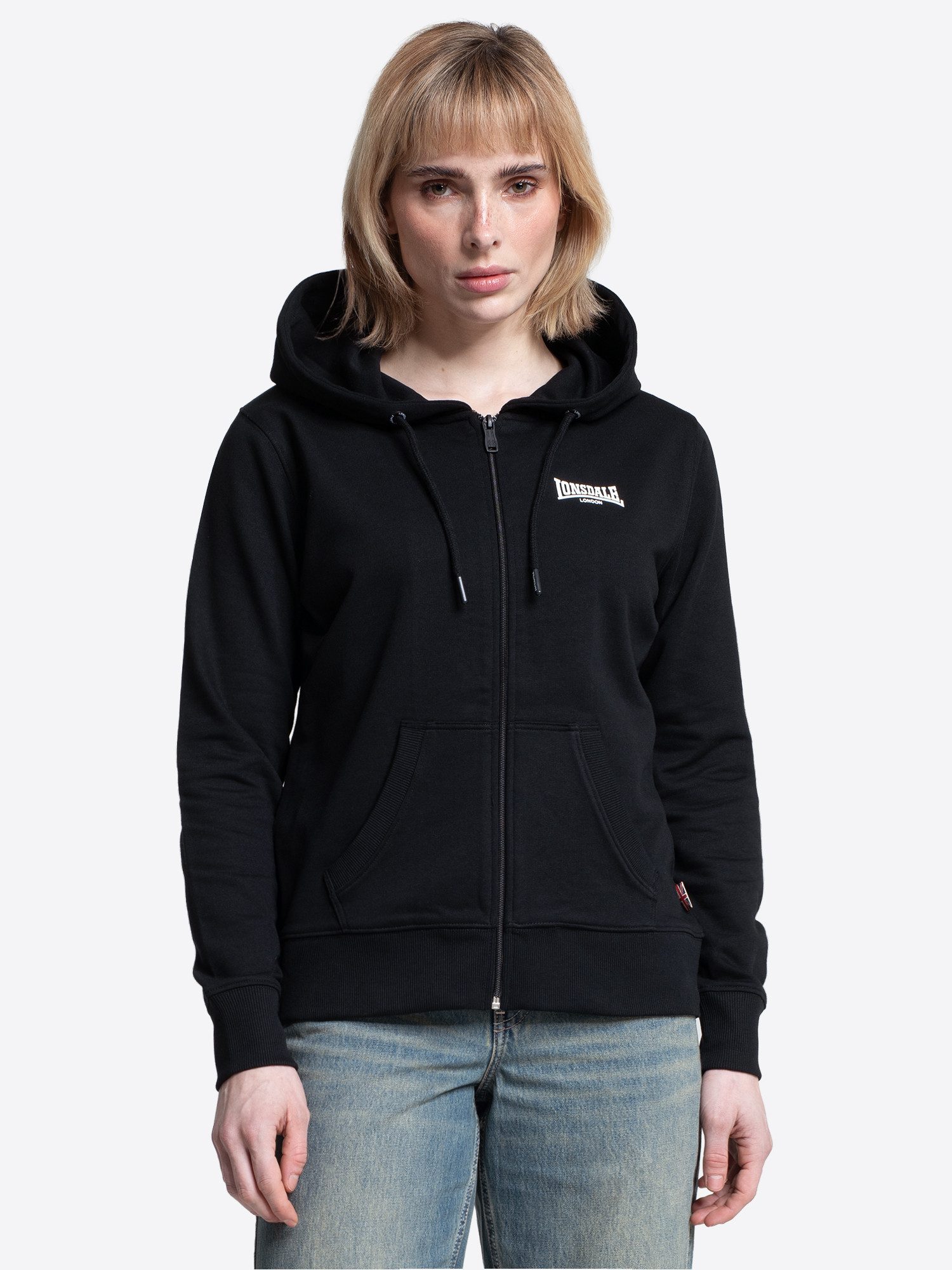 Lonsdale Kapuzensweatjacke CALDER VALE (1-tlg)