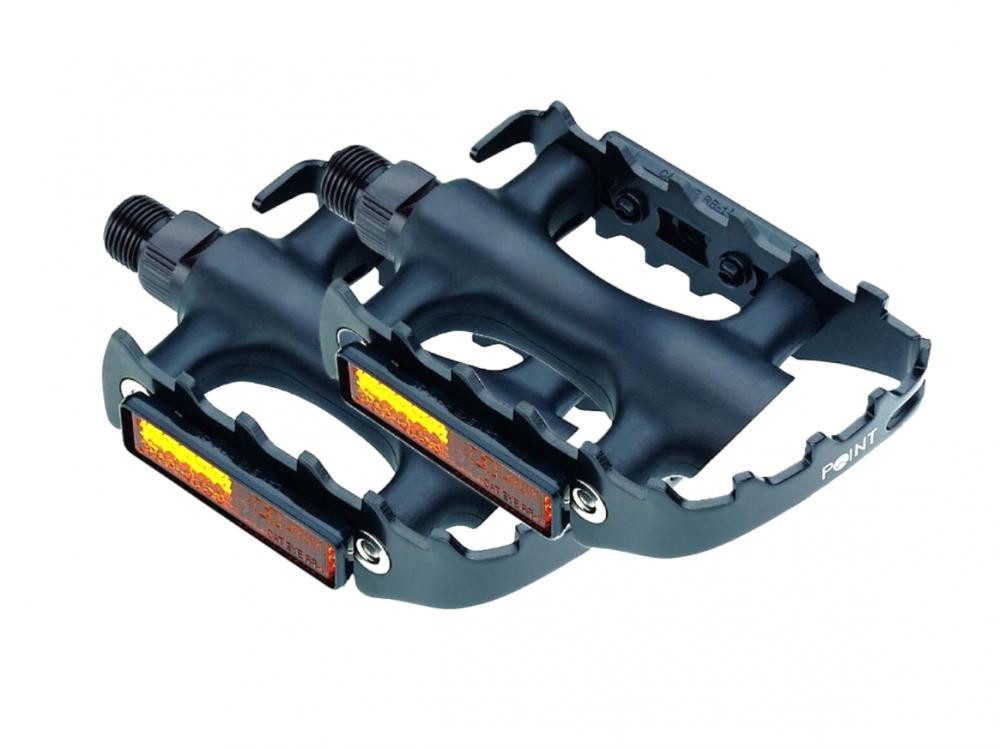 Point City / Trekking Alu Pedale Schwarz - OEM Werkstattversion (lose
