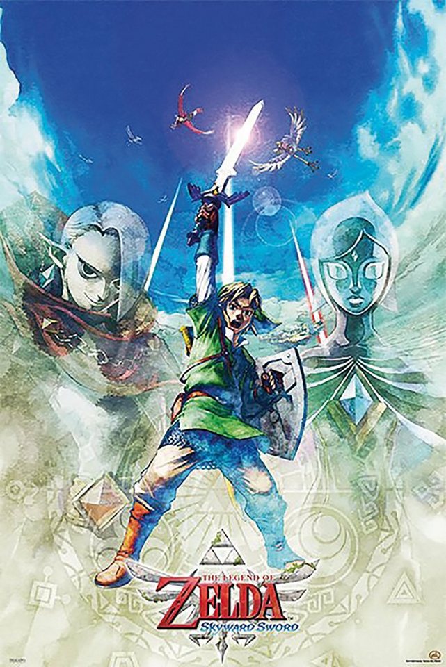 PYRAMID Poster The Legend of Zelda Poster Skyward Sword 61 x 91,5 cm