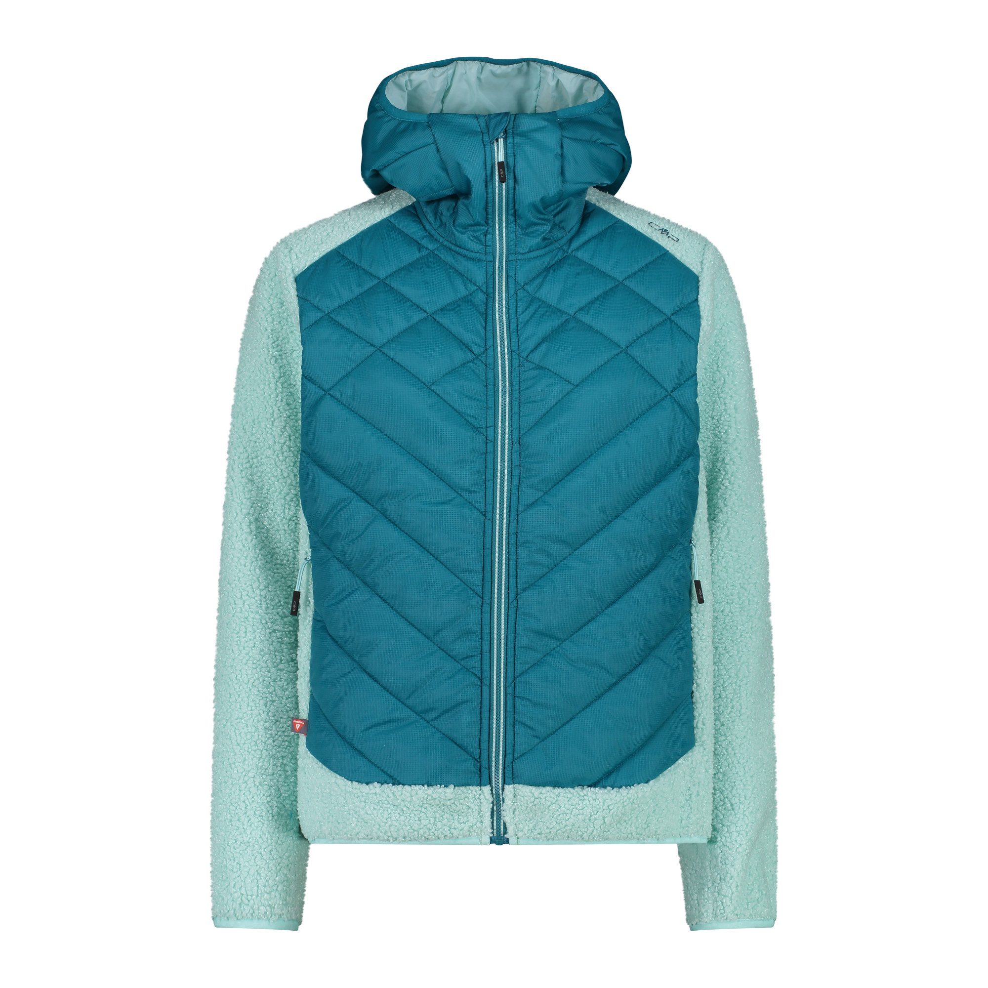 Outdoorjacke CMP Damen Jacke WOMAN JACKET HYBRID FIX HOOD 34P2386