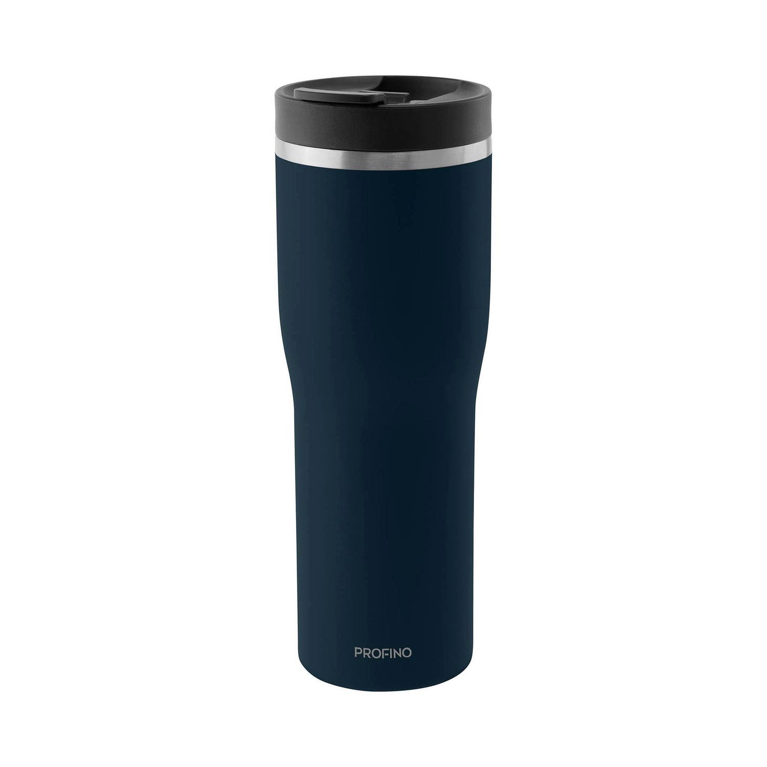 Profino Thermobecher BARISTA, blau, Edelstahl, Kunststoff