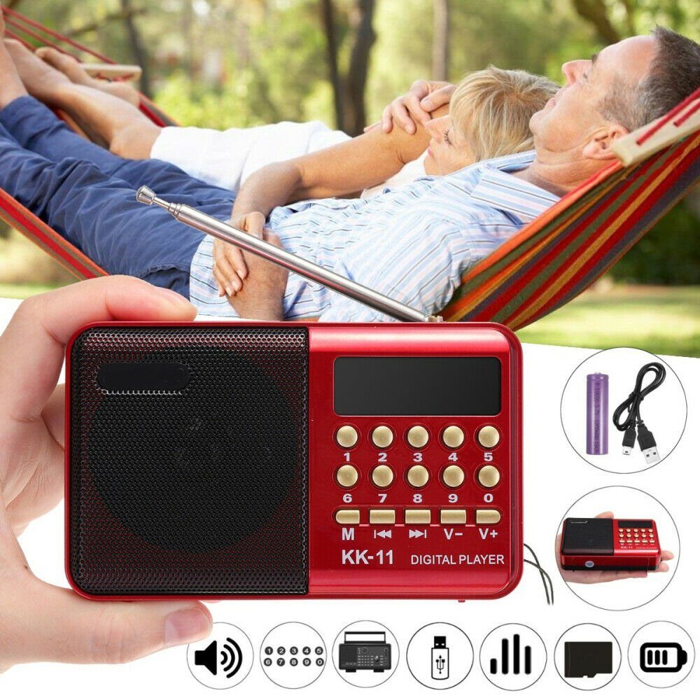 M2-Tec (FM-Radio, V60BT Radiofunktion, Bluetooth) W, USB, 3,00 Küchen-Radio SD-Karte,