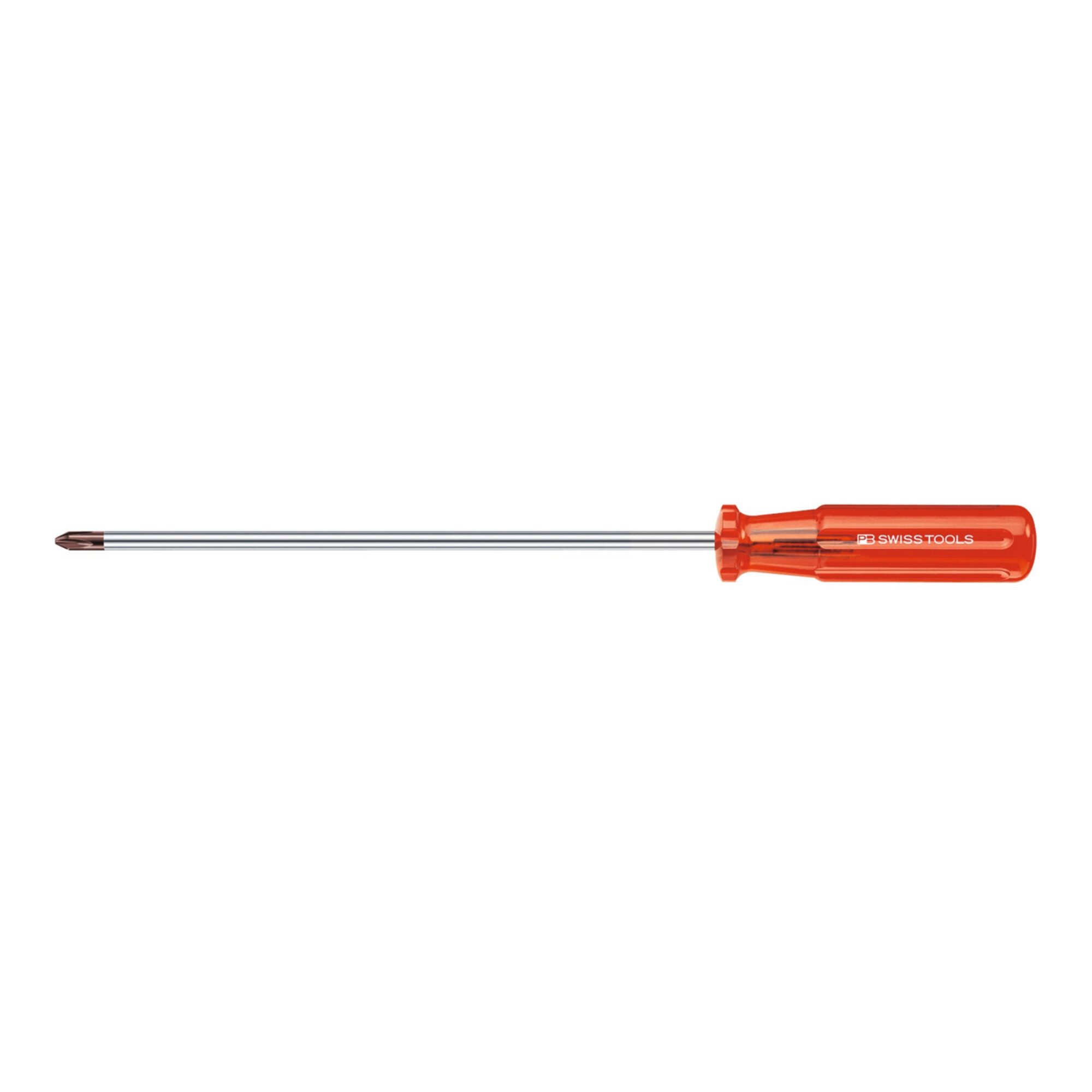 PB Swisstools Schraubendreher PB Swiss Tools Langer Schraubendreher für Phillips mit Kunststoffheft