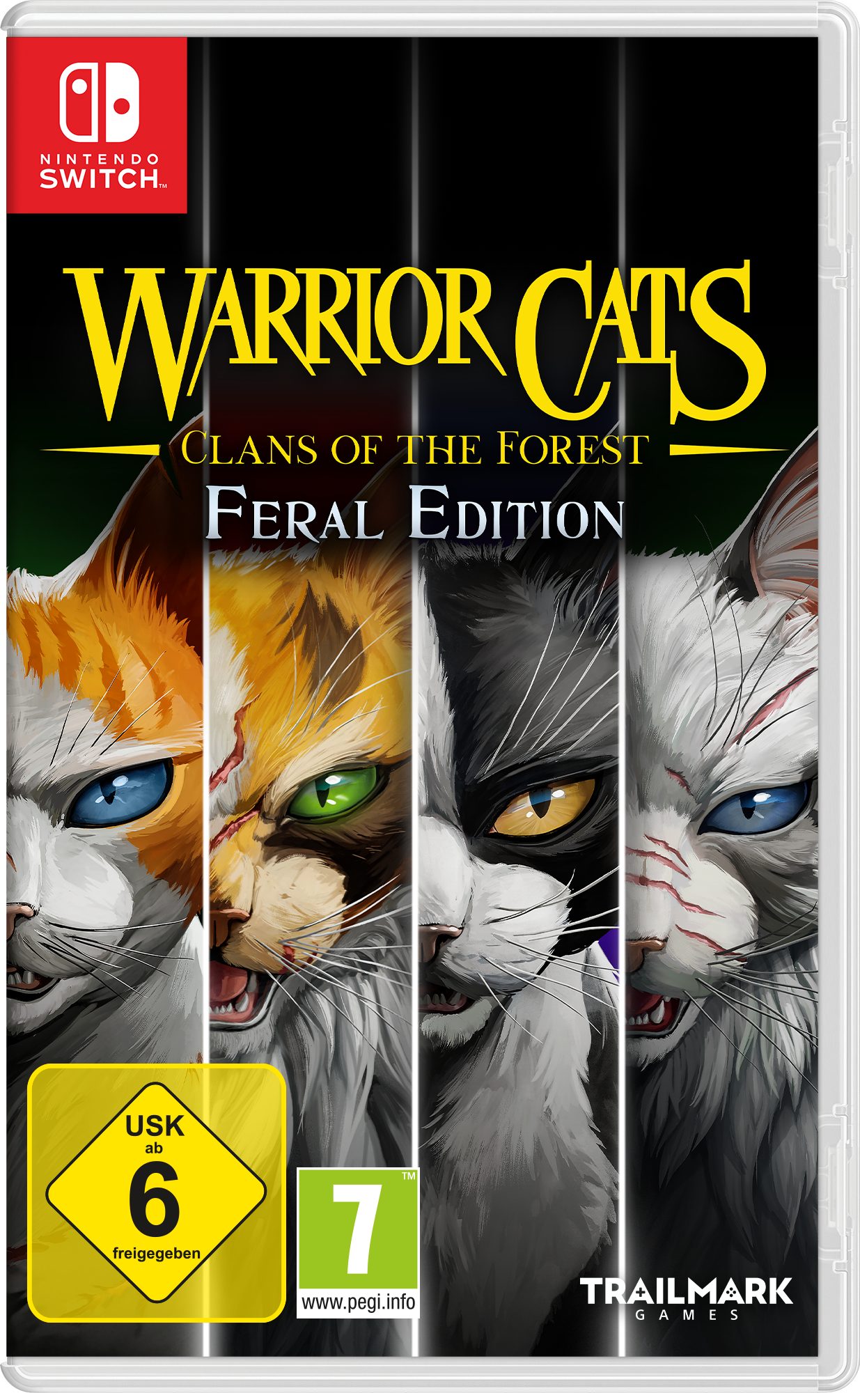 Switch Warrior Cats: Clans of the Forest (Softwarekarte), Nintendo Switch