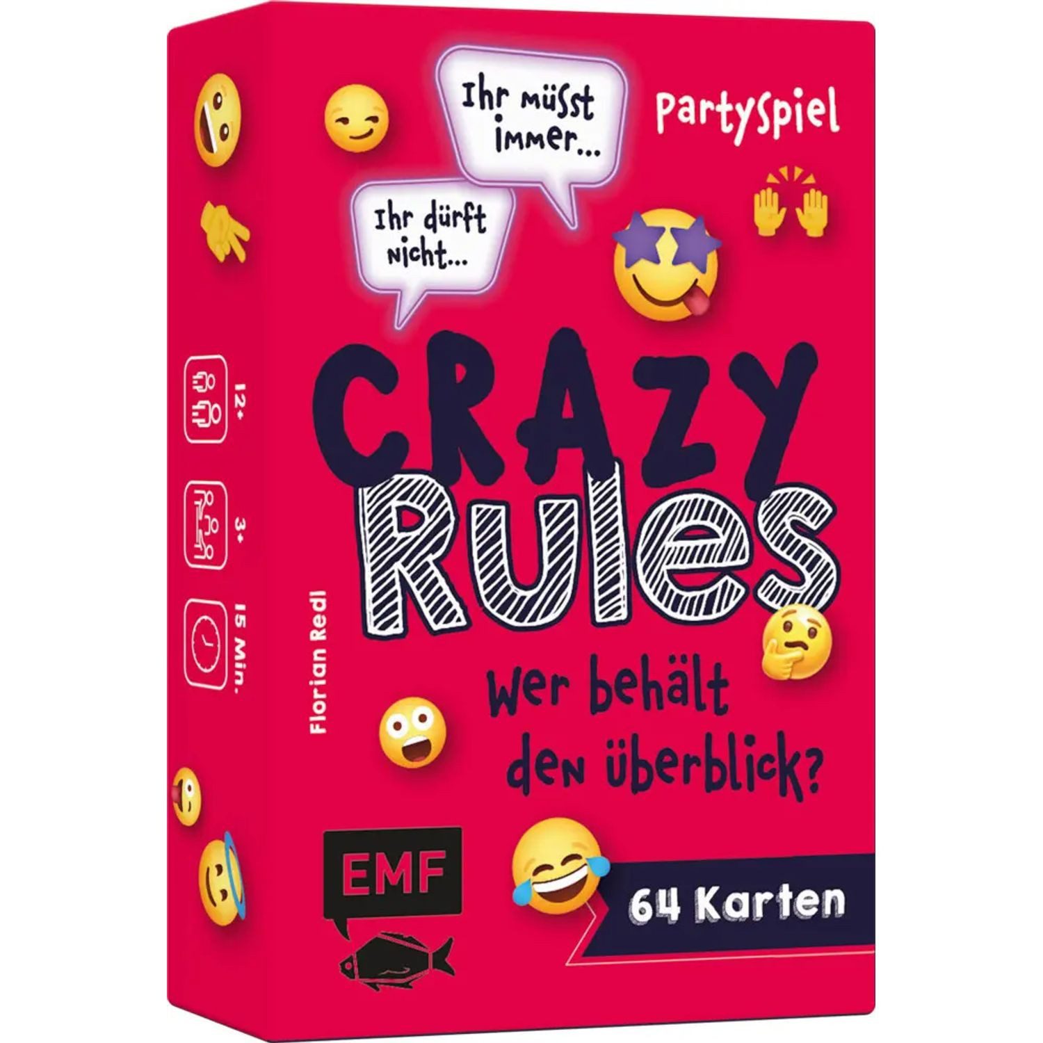 Michael Fischer Spiel Kartenspiel: Crazy Rules - Wer behält den Überblick?
