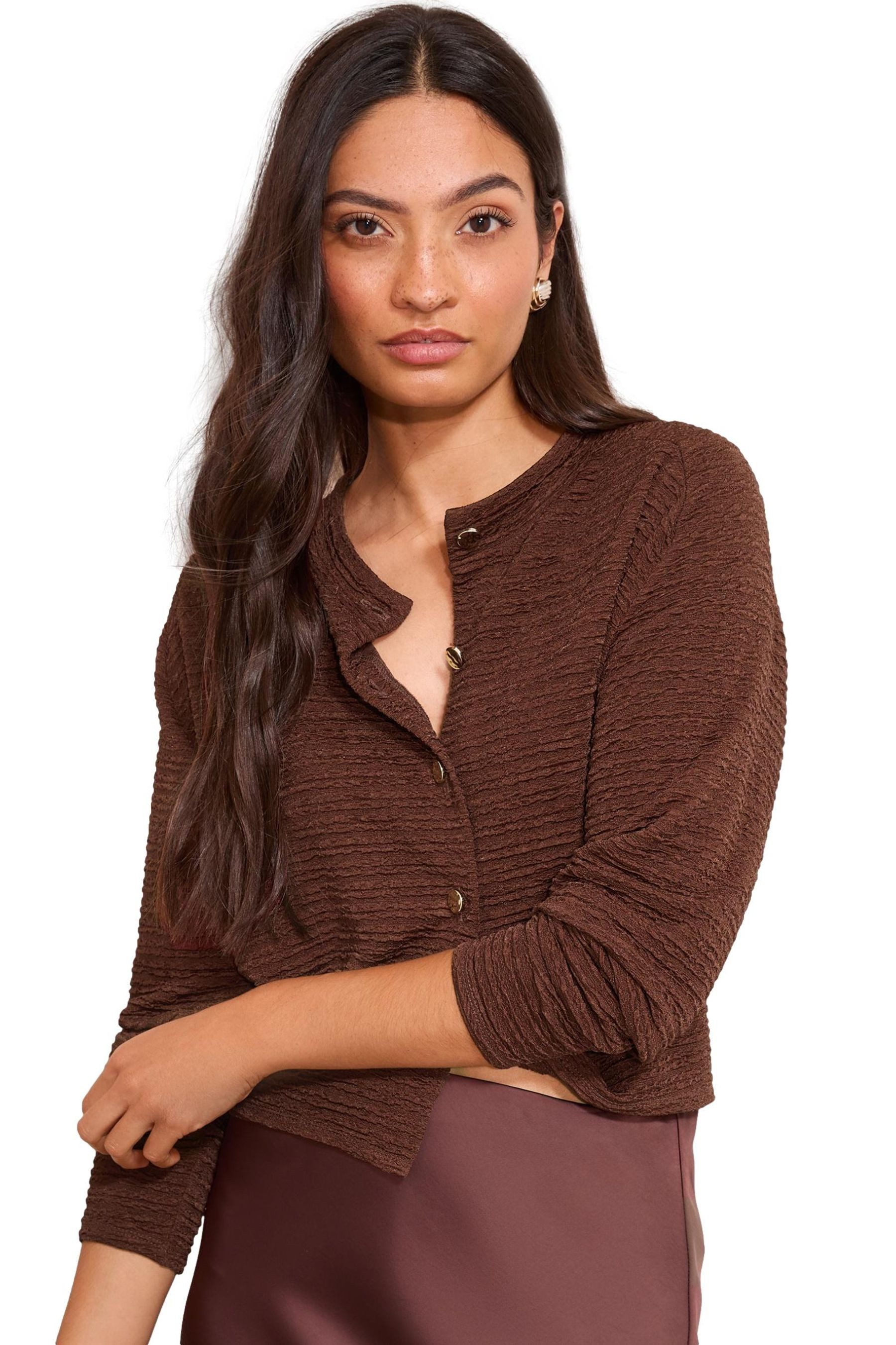 Strickjacke Friends Like These Strickjacke in Knitteroptik