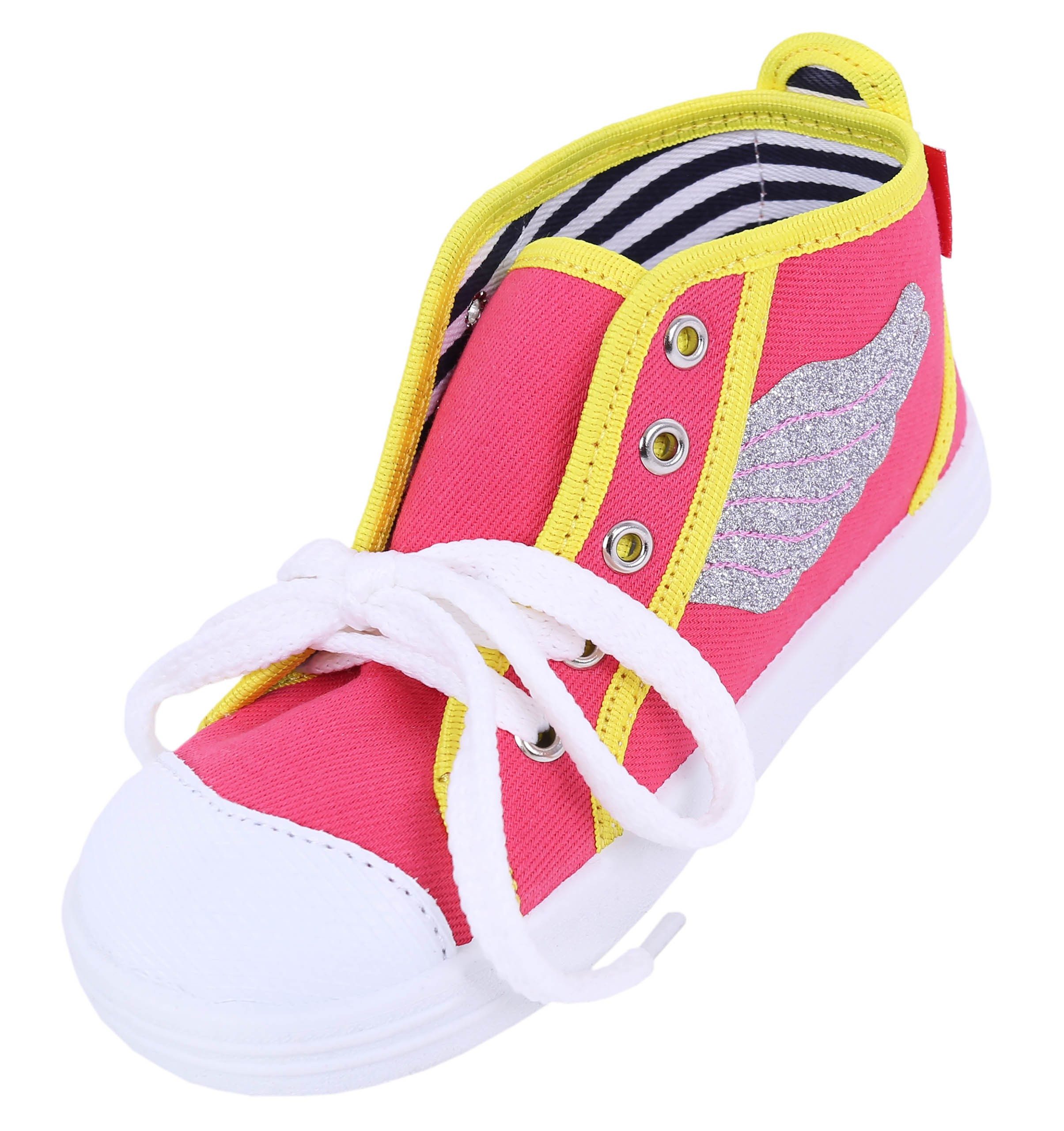 Lemigo Pinke Turnschuhe mit Flügel LEMIGO 23 EU Babystiefel