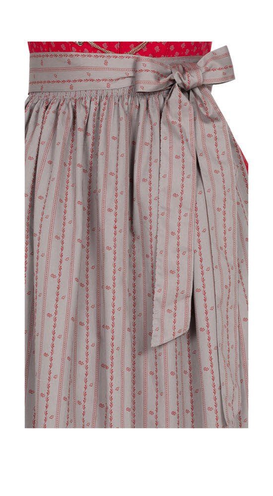Nübler Dirndl Dirndl Lang Thea in Rot von Nübler - Rocklänge 90 cm