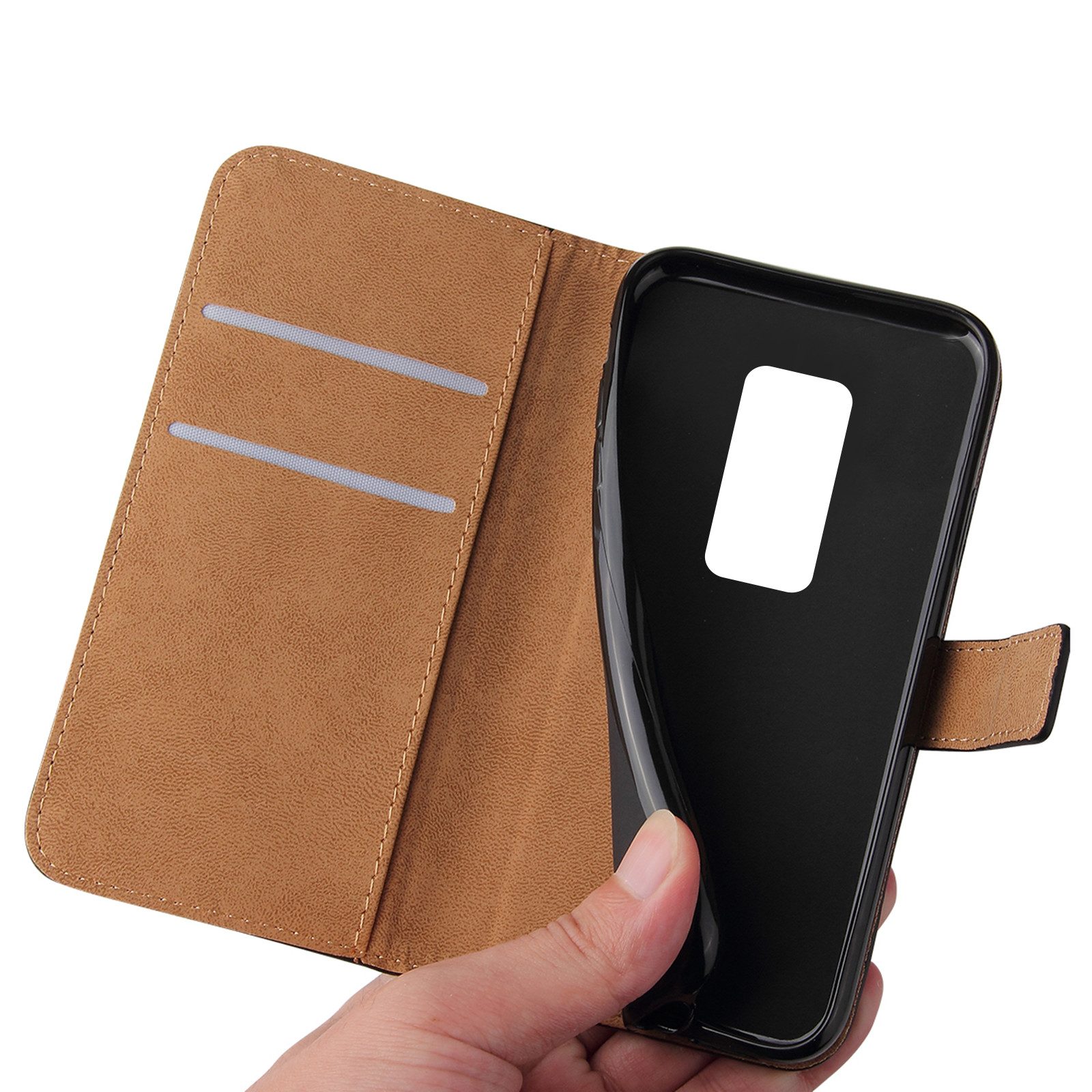 Tec-Expert Handyhülle Klapp Hülle für Huawei Mate 20 Lite 6.3 Zoll, 6.3, Flip Case für Huawei Mate 20 Lite