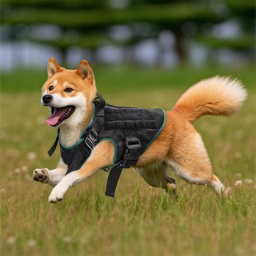 Navaris Pfotenschutz Hunde Geschirr - Sicherheitsgeschirr und Weste für Hund - Dog Harness, (2-tlg)