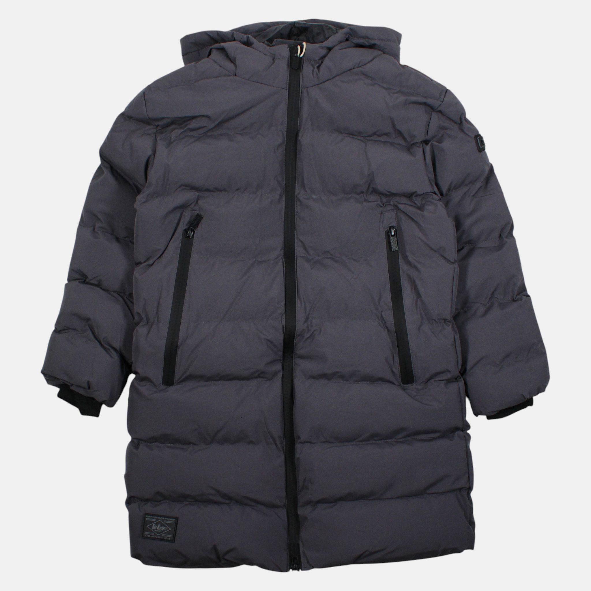 Lee Cooper Parka Jungen Parka lange Winterjacke warm mit Kapuze in 4 Farben Kinderjacke Jungen Winterparka Jacke lang warm – Bild 3 von 5