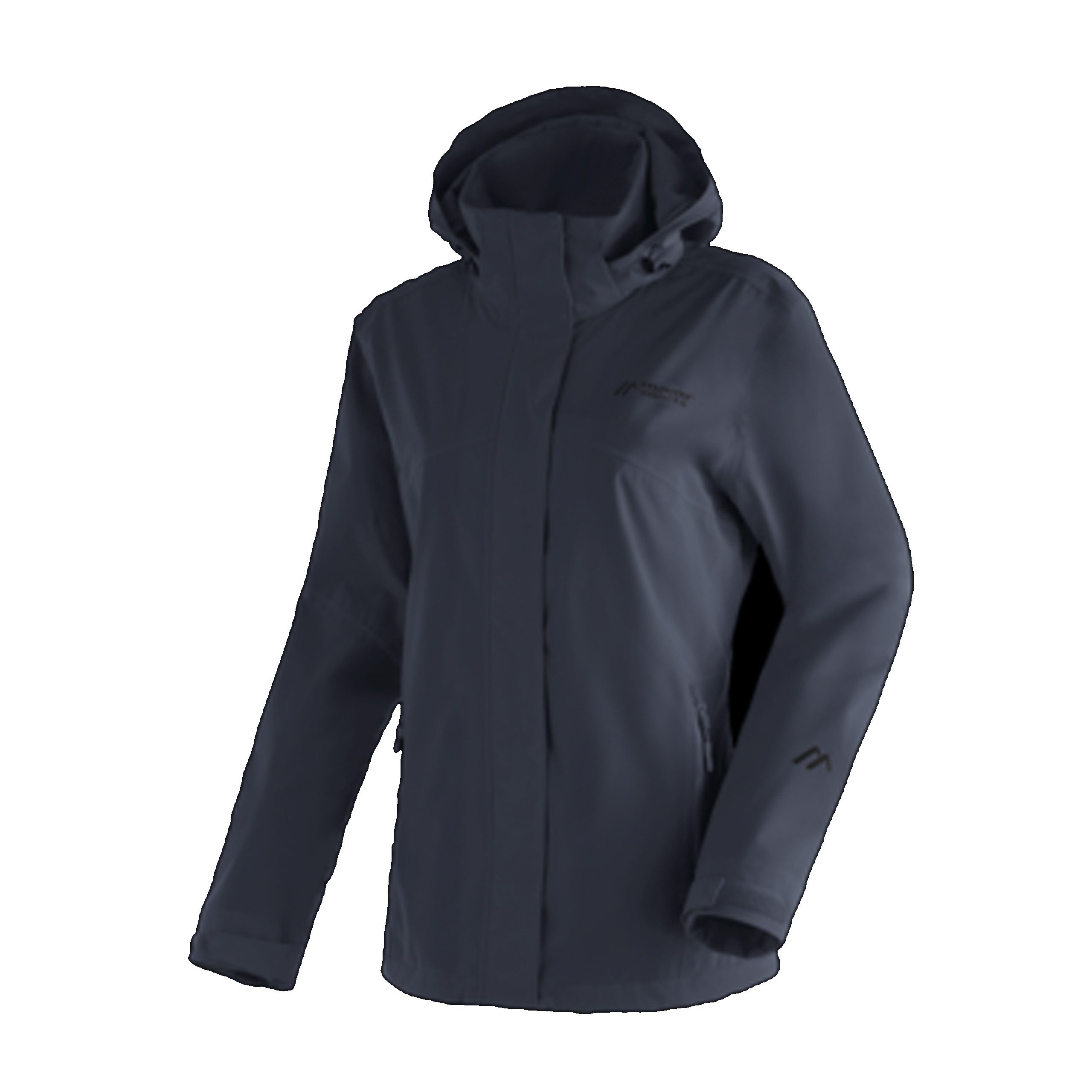 Regenjacke maier sports Metor rec Women - Regenjacke Damen mit abnehmbarer Kapuze