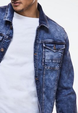 STREET ONE MEN Jeansjacke mit Brusttaschen